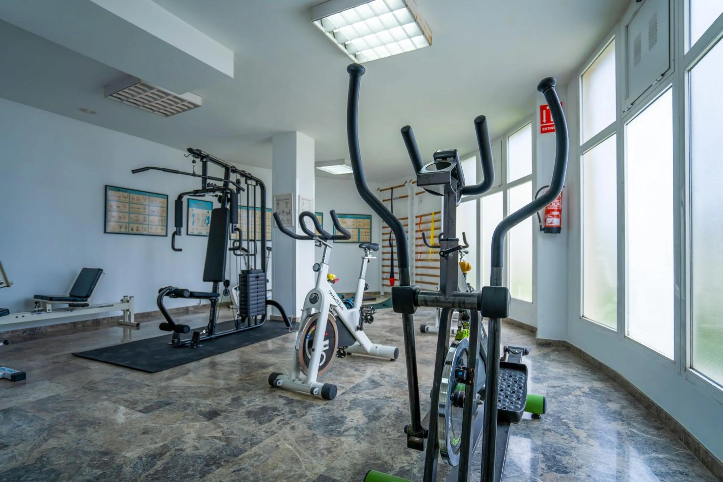 Fitness centre/facilities in Hotel Bartos