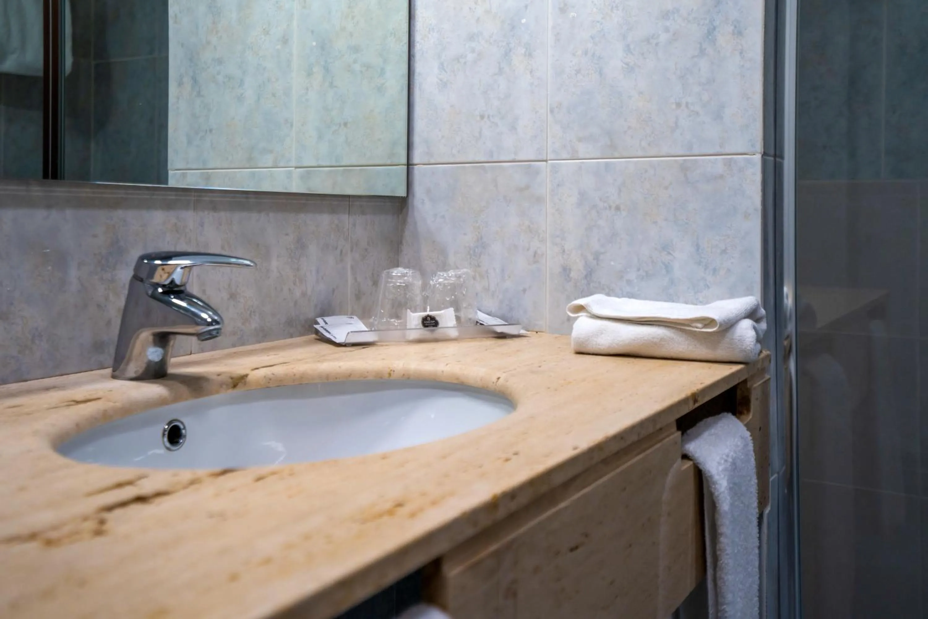 Bathroom in Hotel Bartos