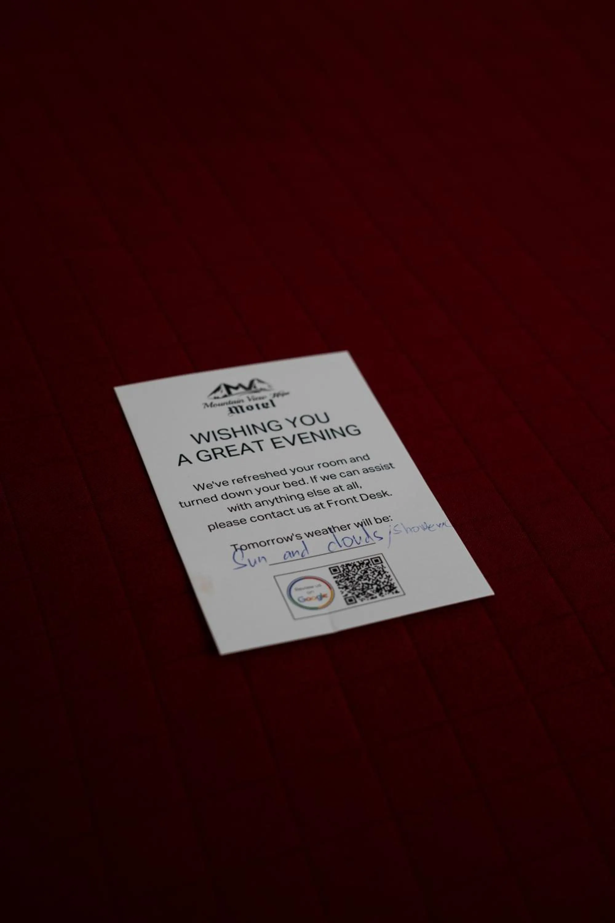 Mountain View Hope Motel