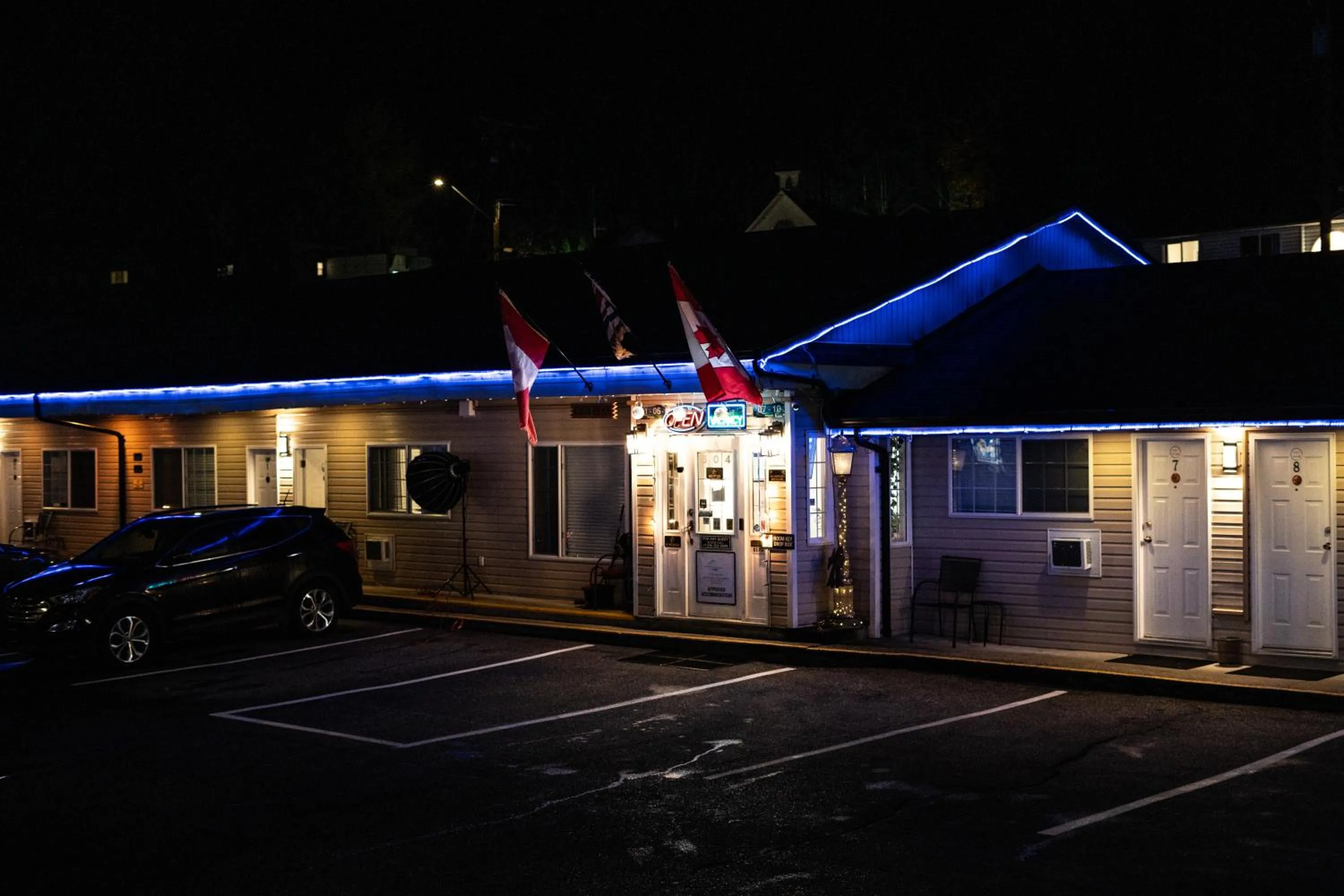 Property building in Mountain View Hope Motel