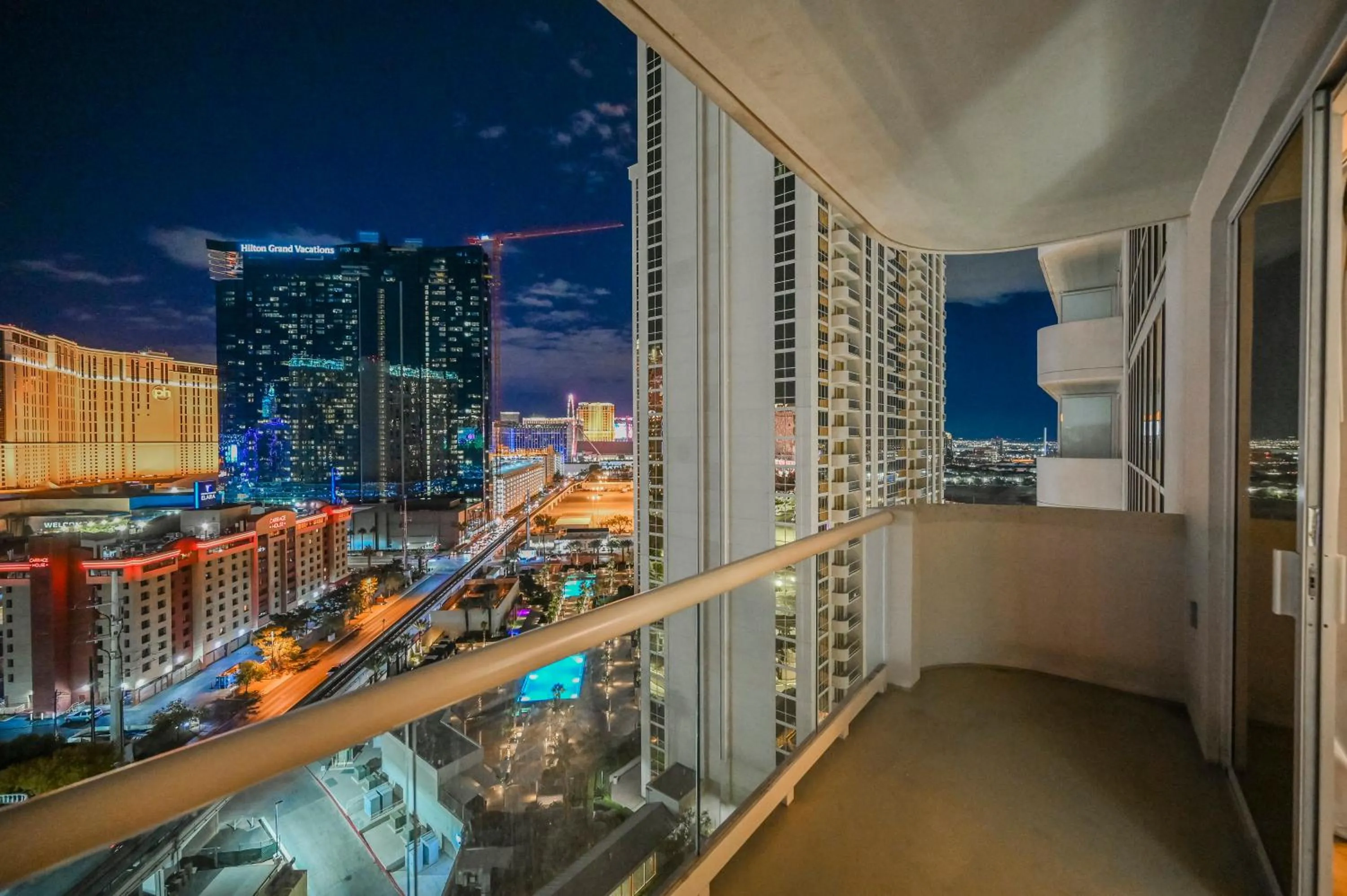 Property building in MGM Signature Towers, Balcony Suite, Strip View - NO RESORT FEES!