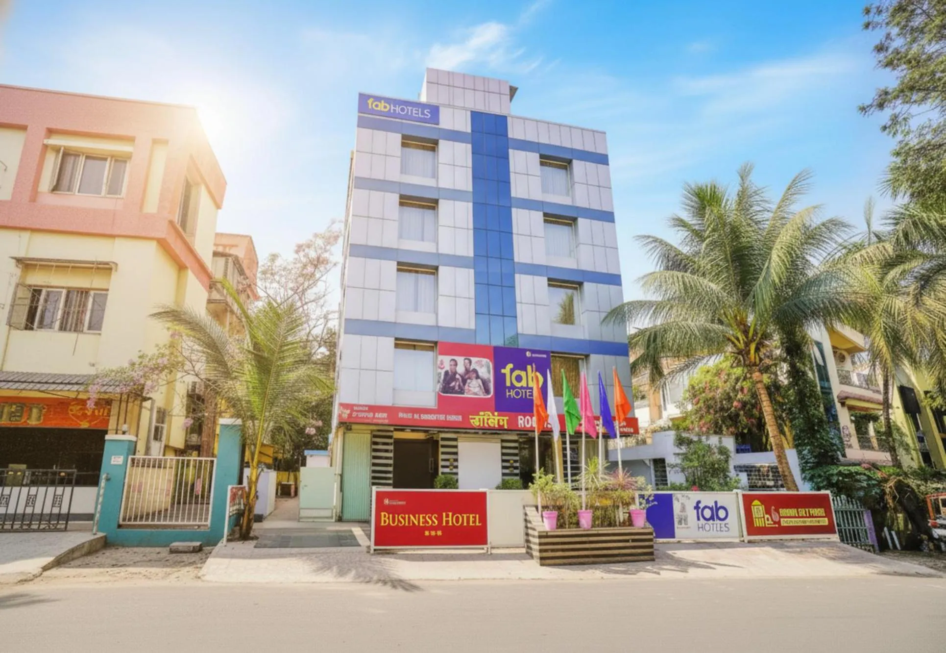 Property building in FabHotel Happy Homely Stay - Airport road