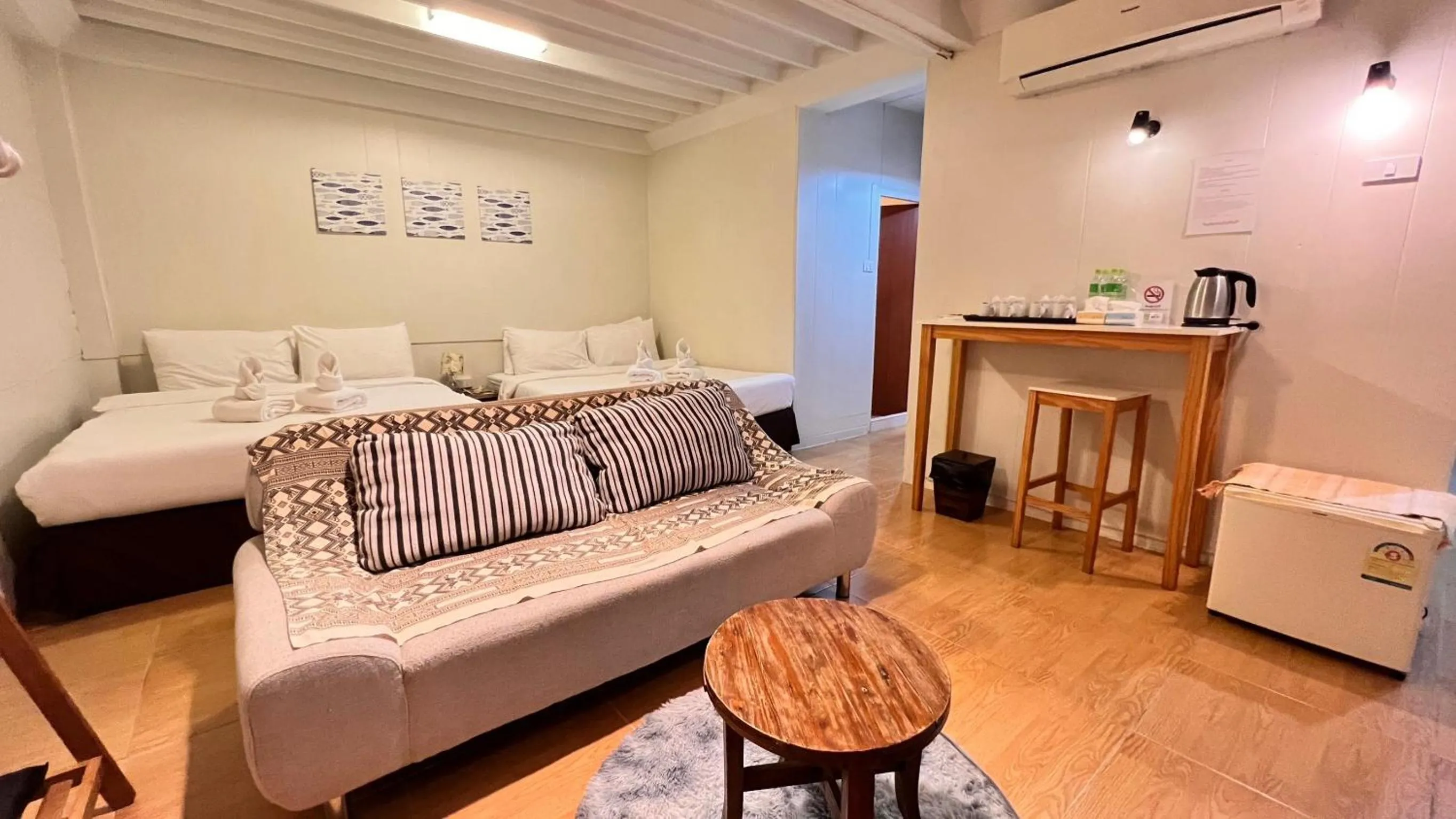 Bed in UDEE Cozy Hotel