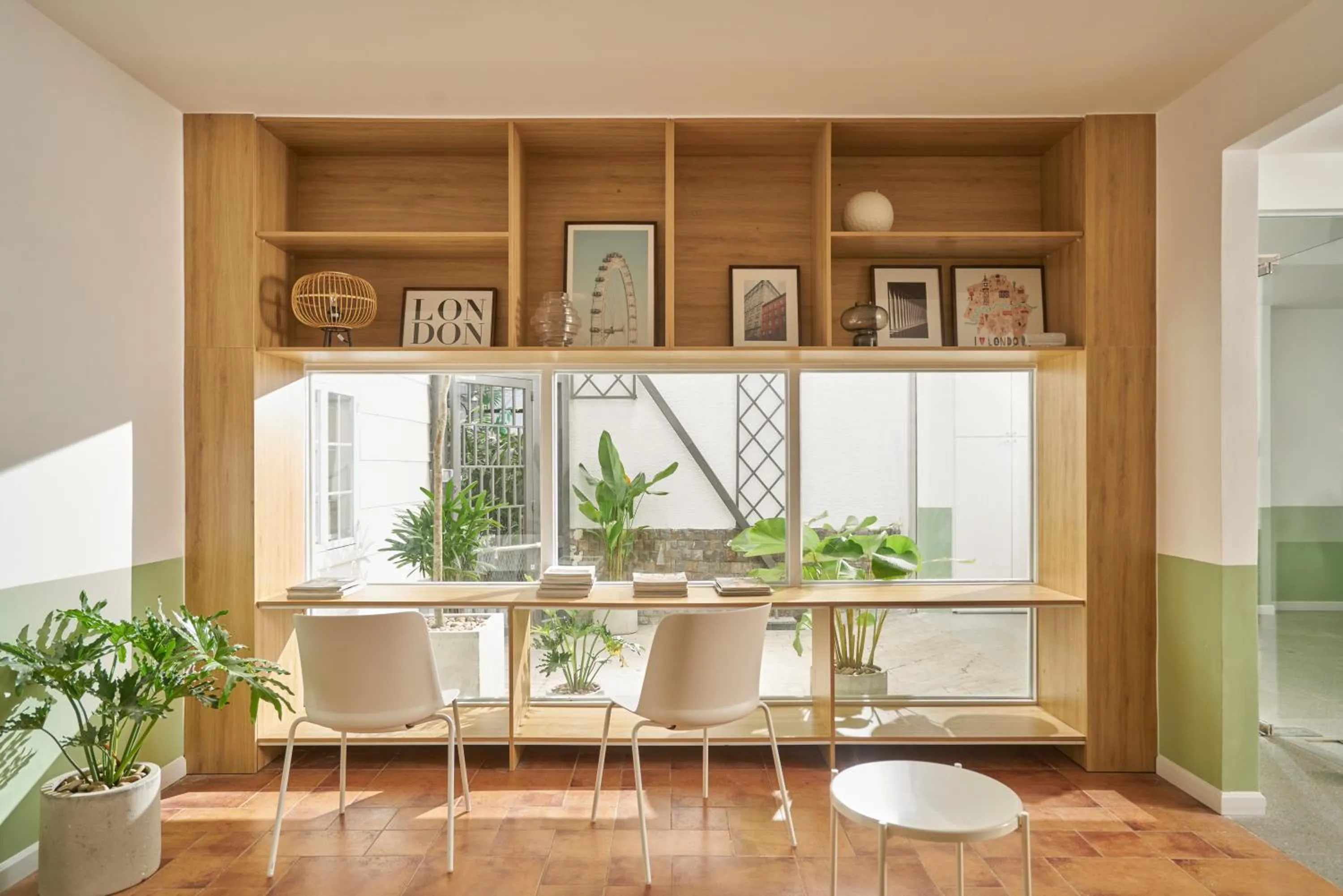 Seating area in M Village Living Cao Thắng