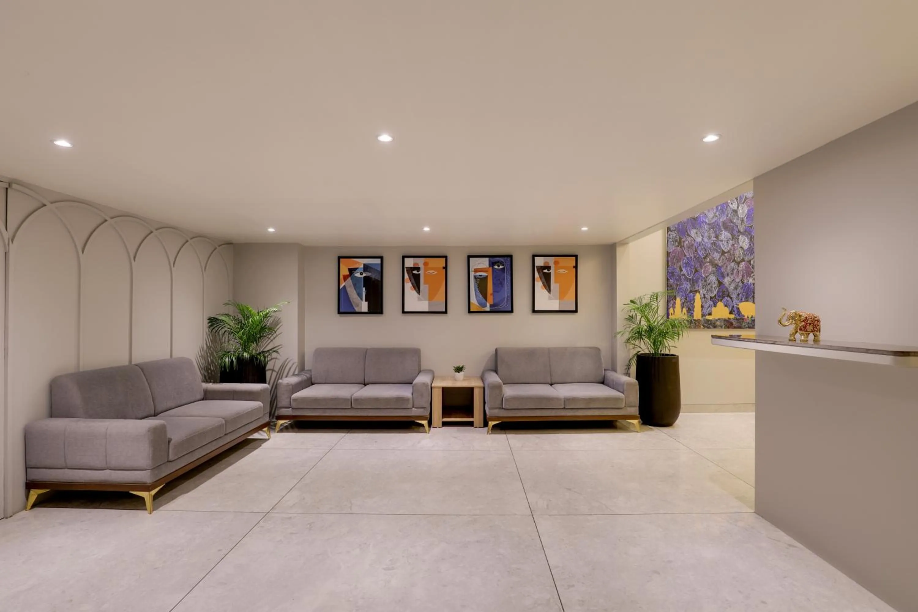 Lobby or reception in Keys Lite by Lemon Tree Hotels, Vadodara