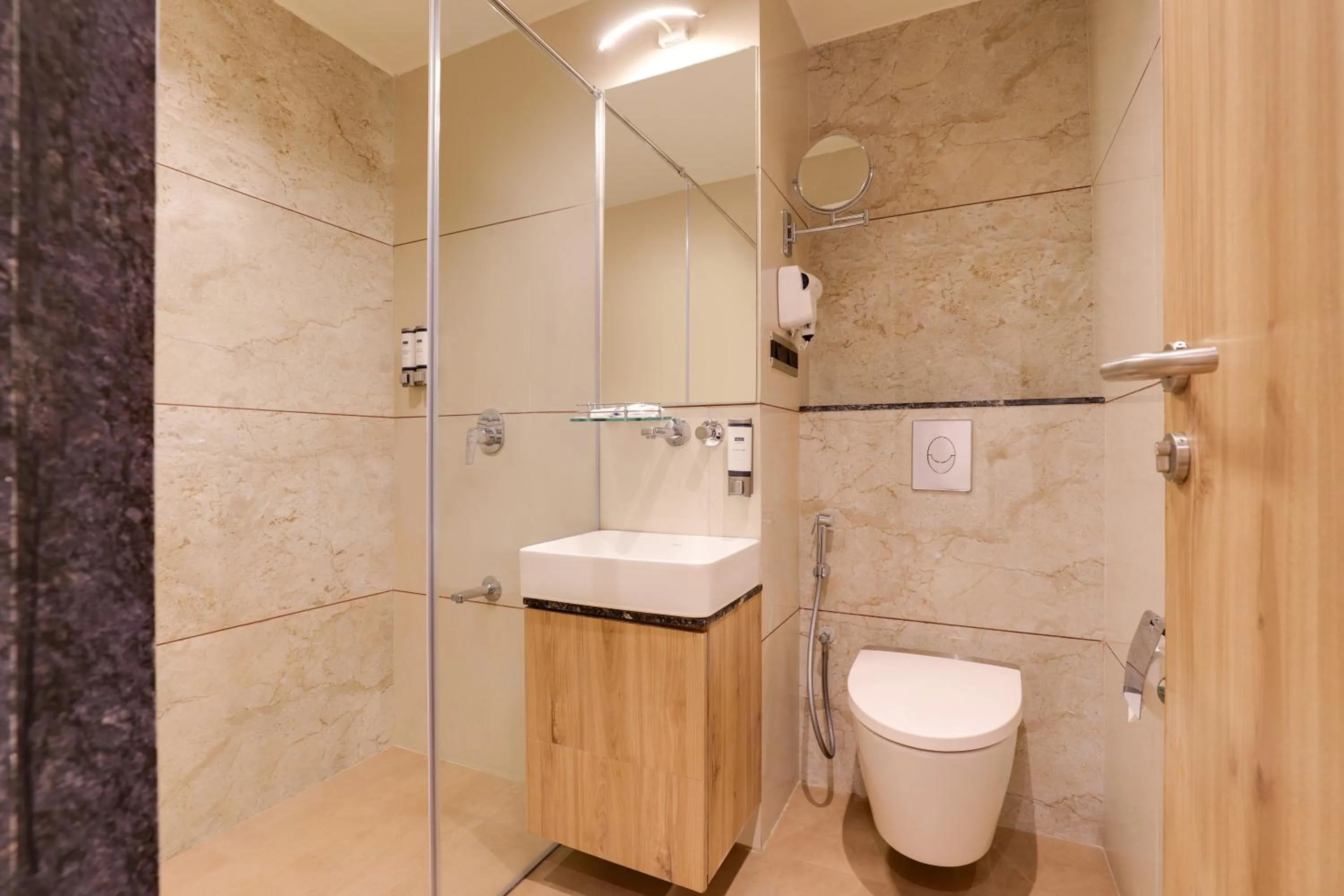 Bathroom in Keys Lite by Lemon Tree Hotels, Vadodara