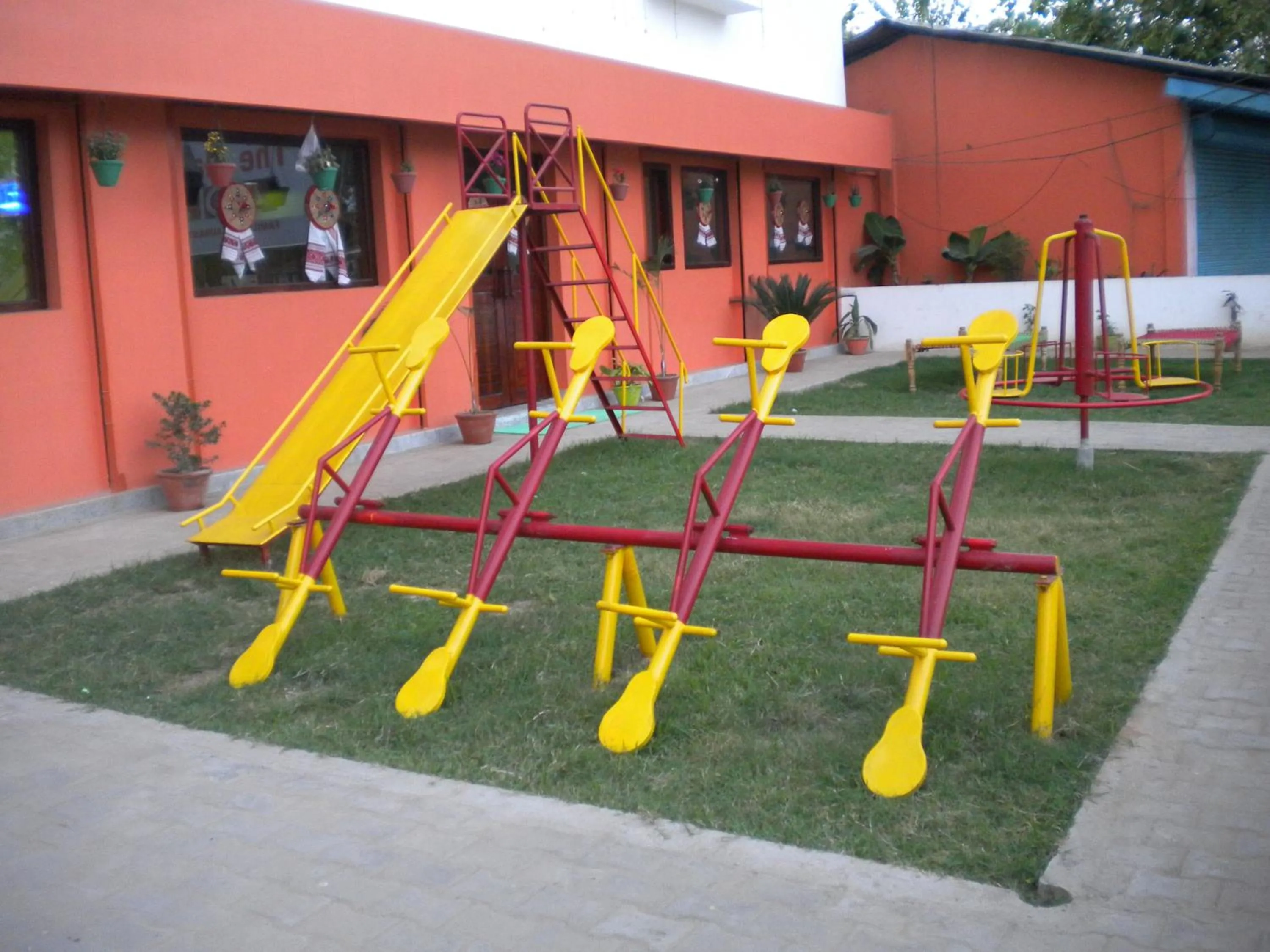 Children play ground in Rains Inn Eco Hotel