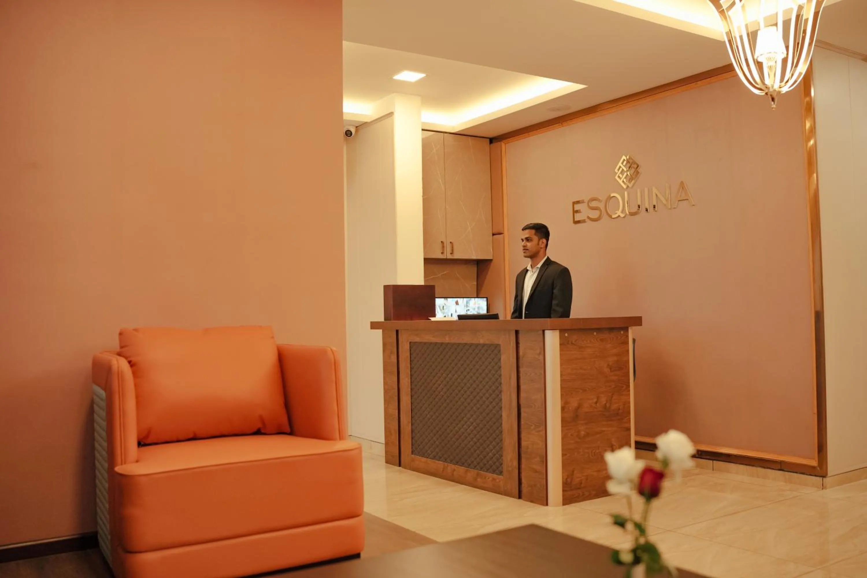 Lobby or reception in ESQUINA RESIDENCY