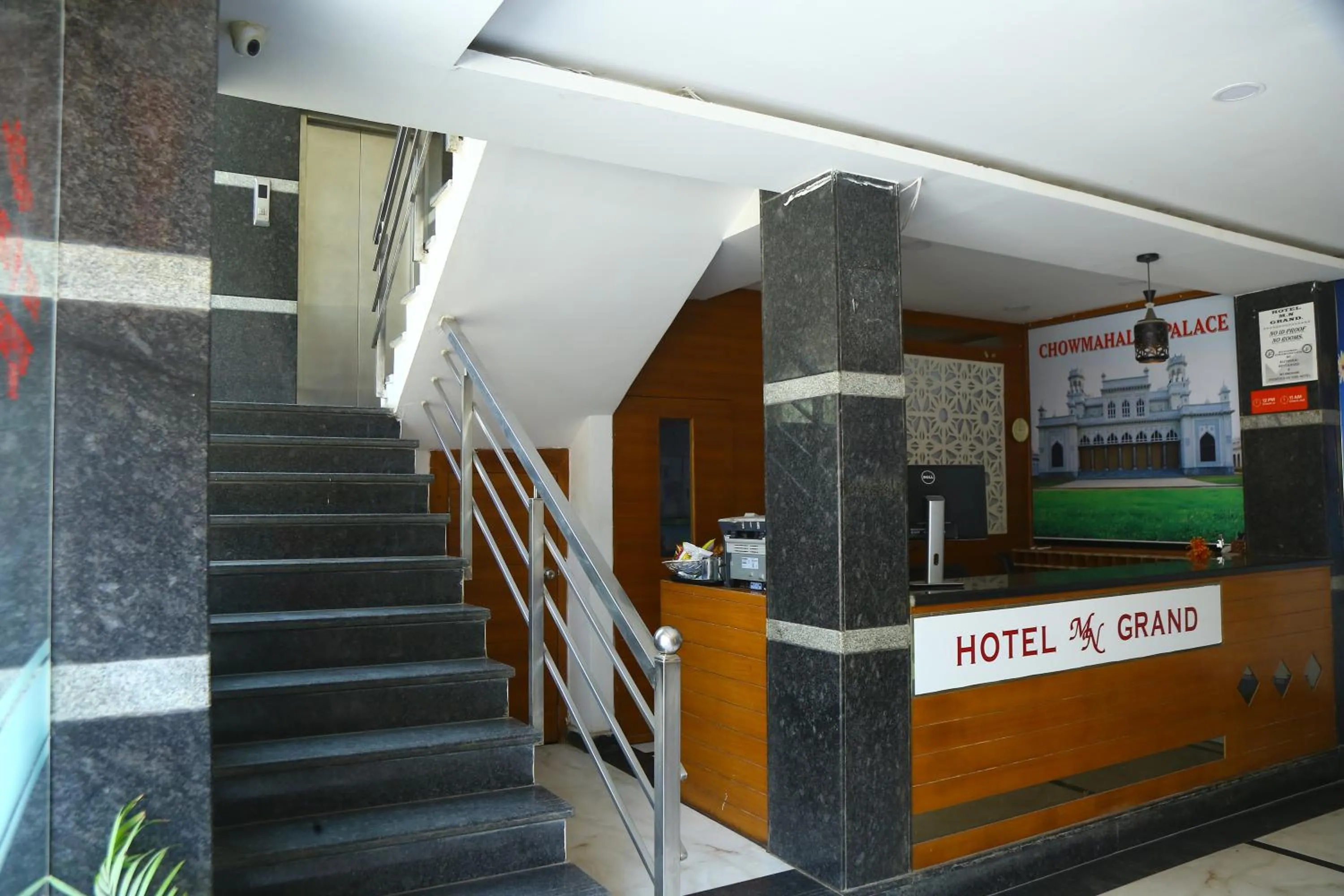 Lobby or reception in Hotel MN Grand Shamshabad Airport Zone Hyderabad