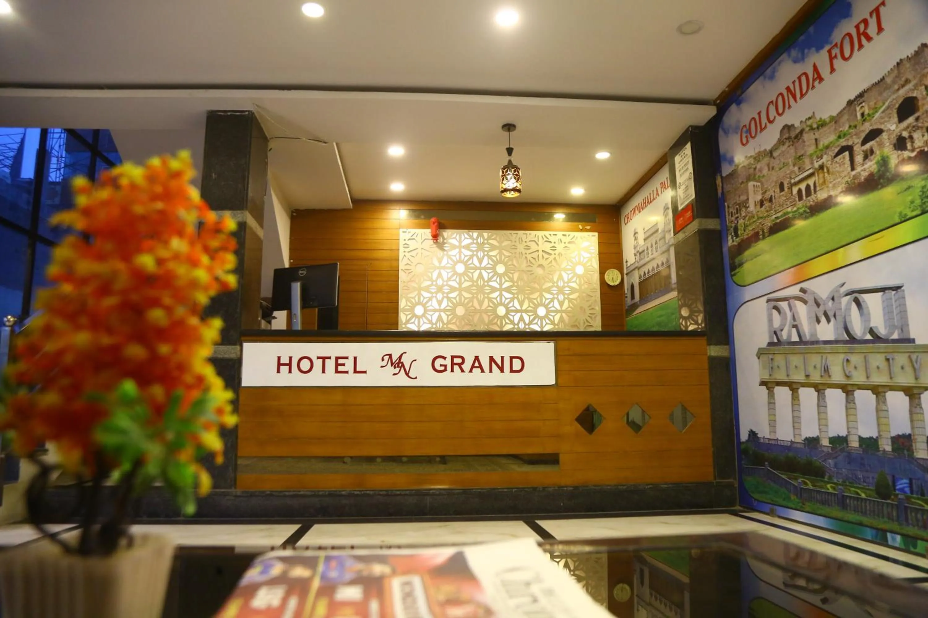 Property logo or sign in Hotel MN Grand Shamshabad Airport Zone Hyderabad