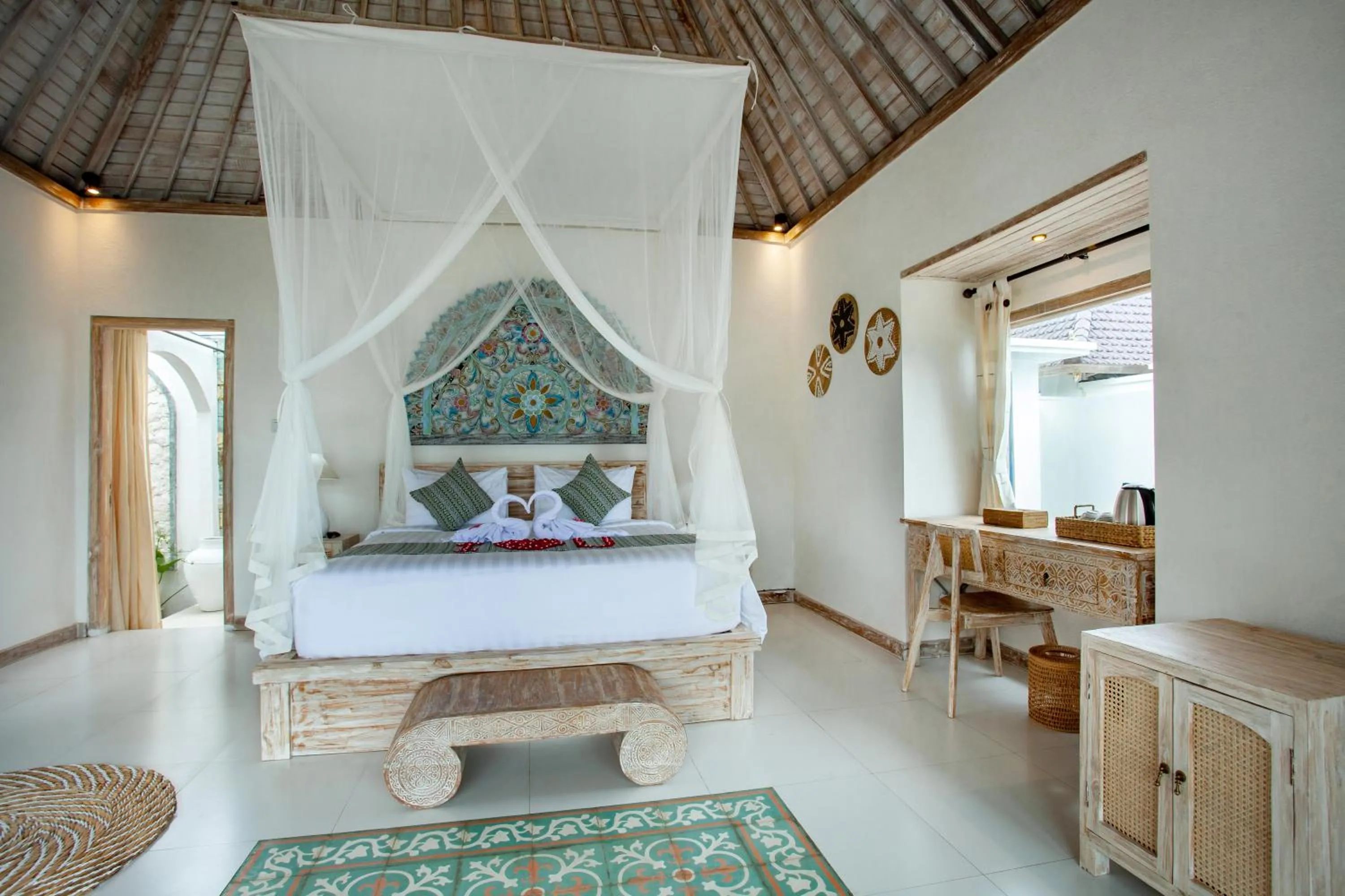 Bed in Amaya Sebatu Villa