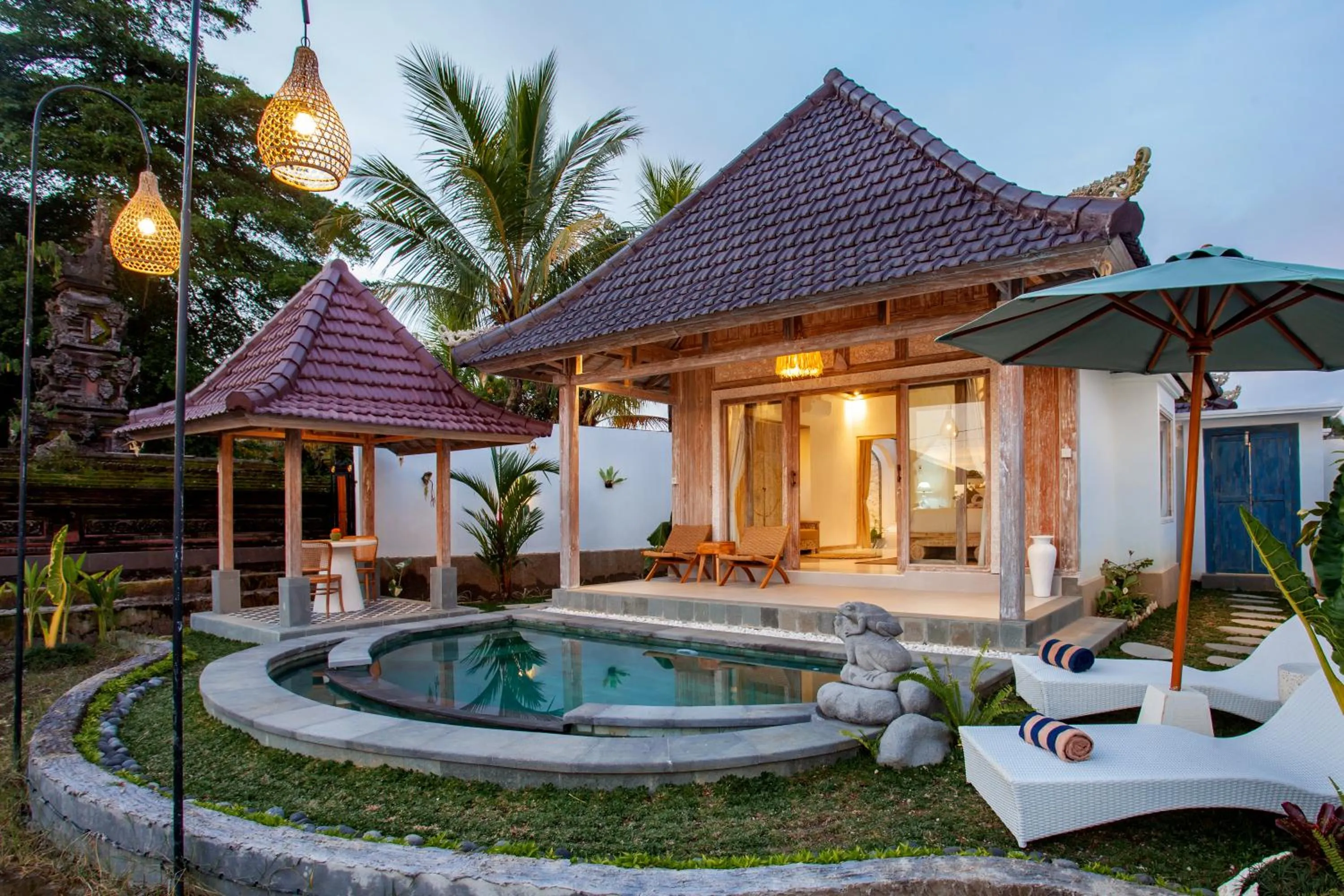 Swimming pool in Amaya Sebatu Villa