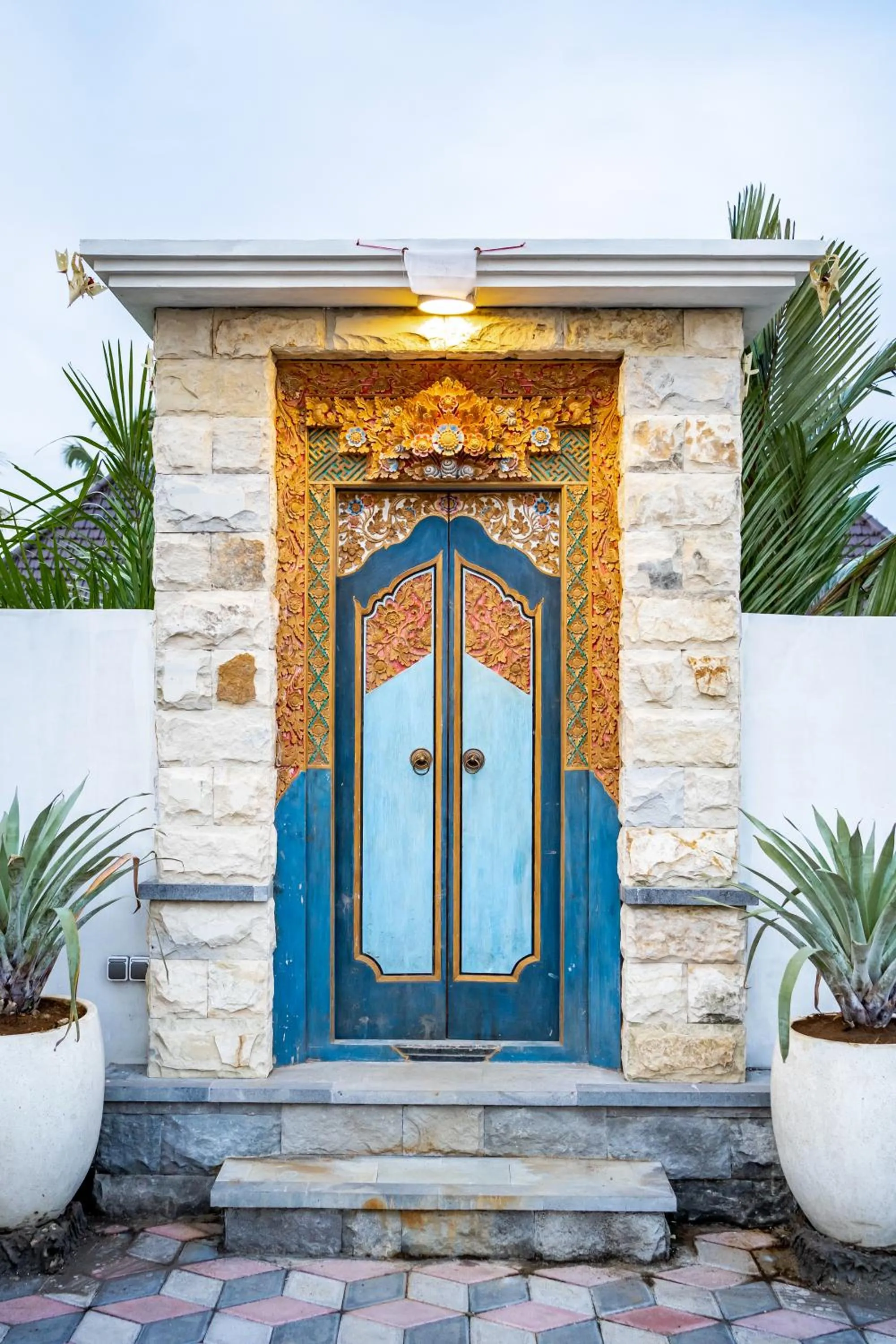 Facade/entrance in Amaya Sebatu Villa