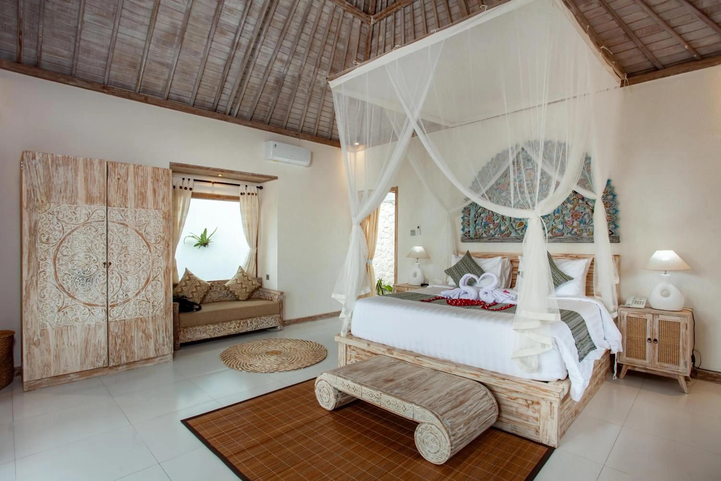 Bed in Amaya Sebatu Villa