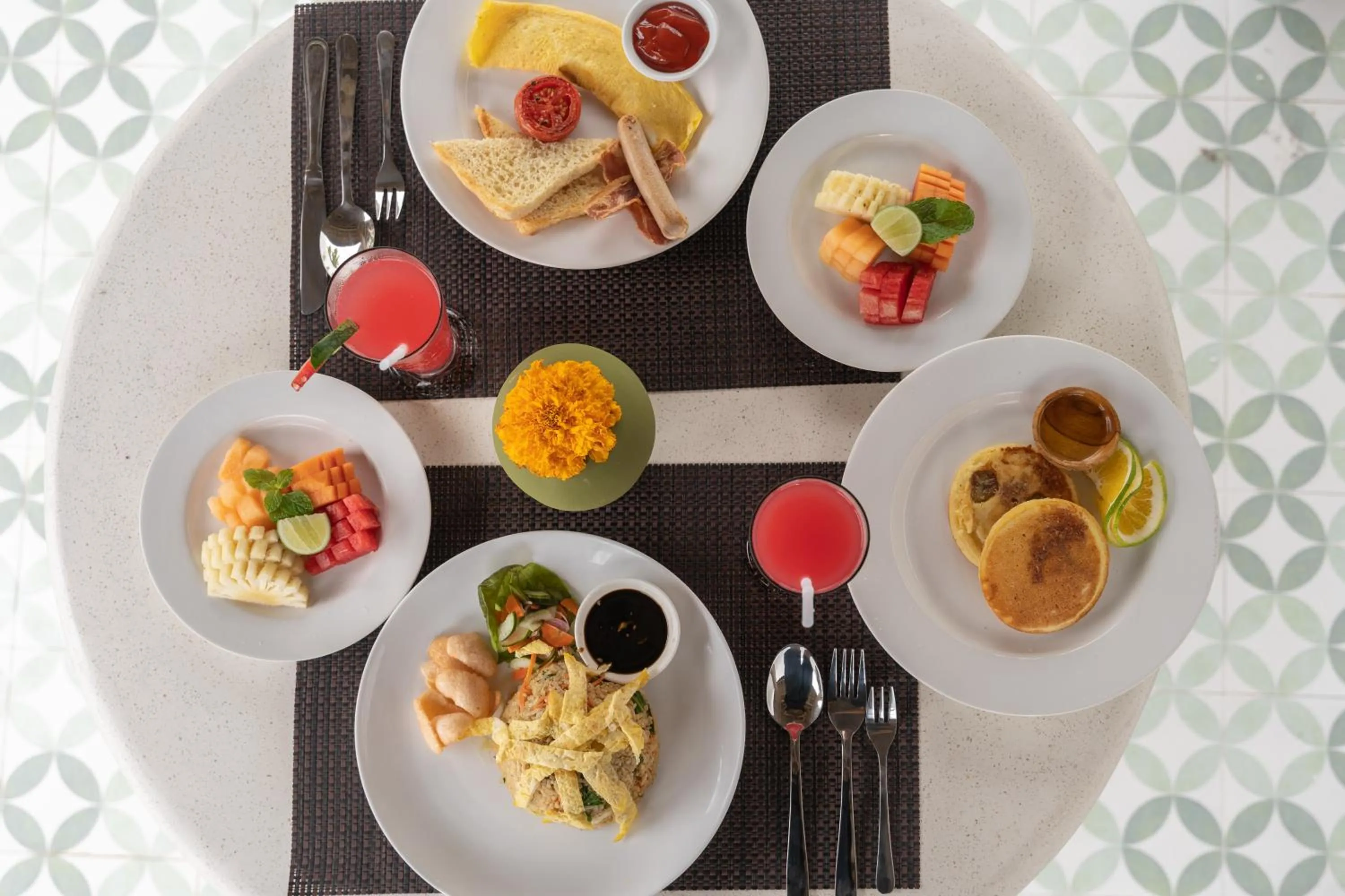 Food and drinks in Amaya Sebatu Villa