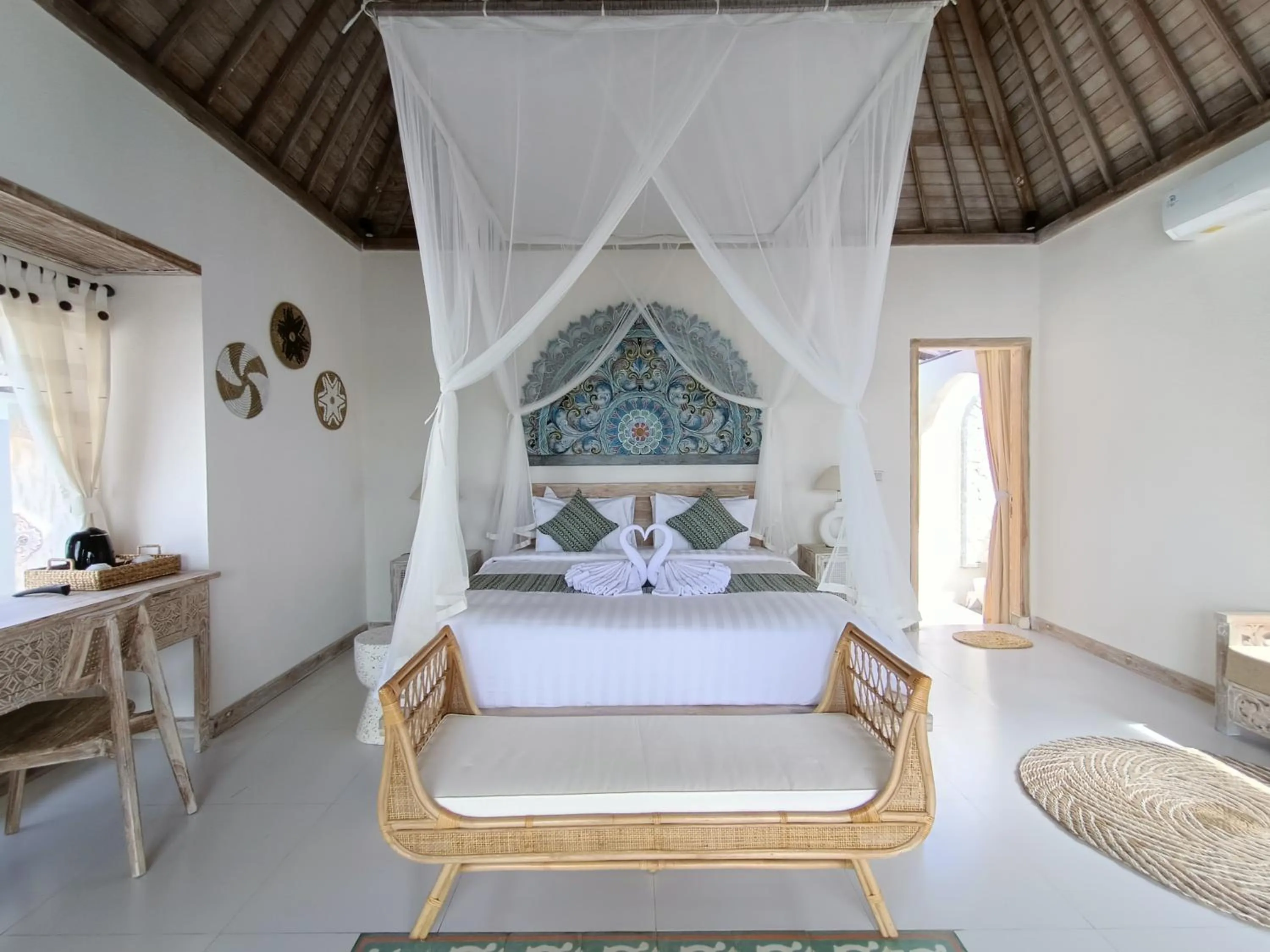 Bed in Amaya Sebatu Villa