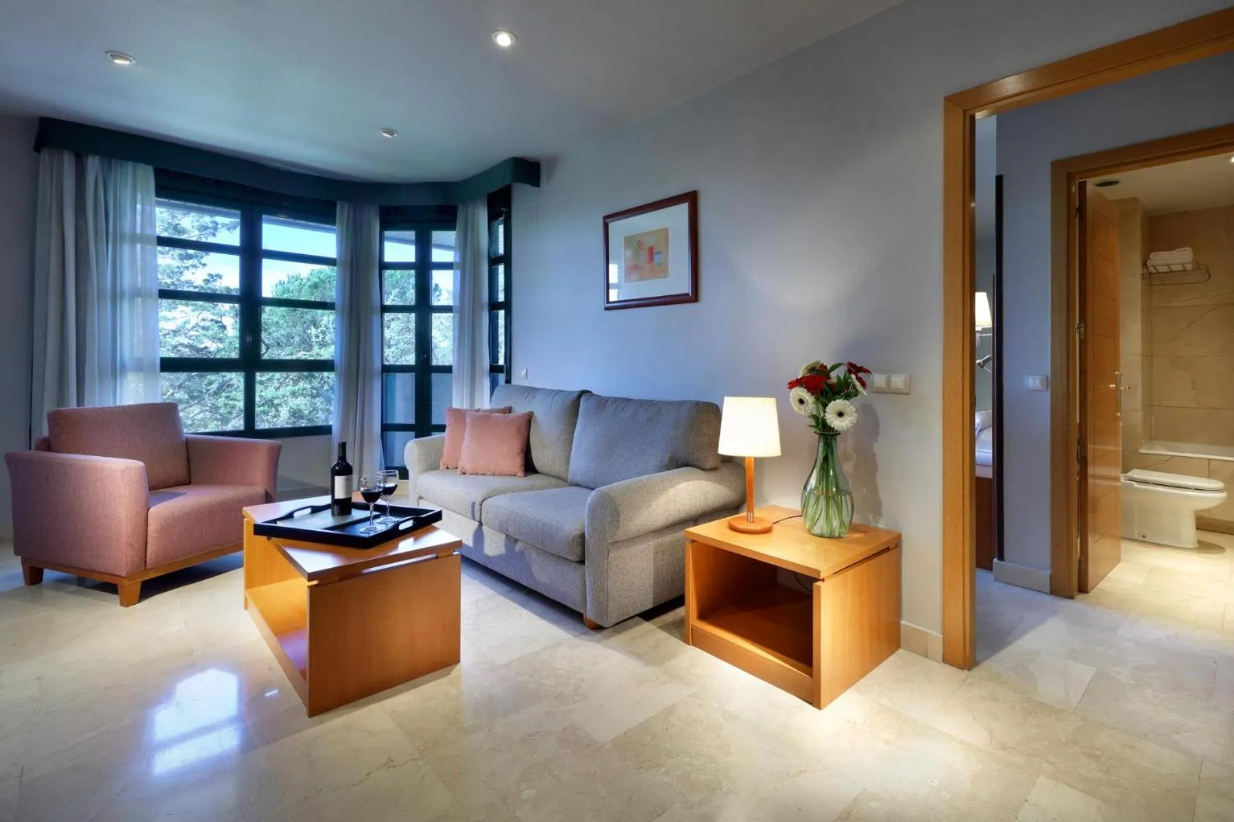 Living room in Exe Gran Hotel Almenar