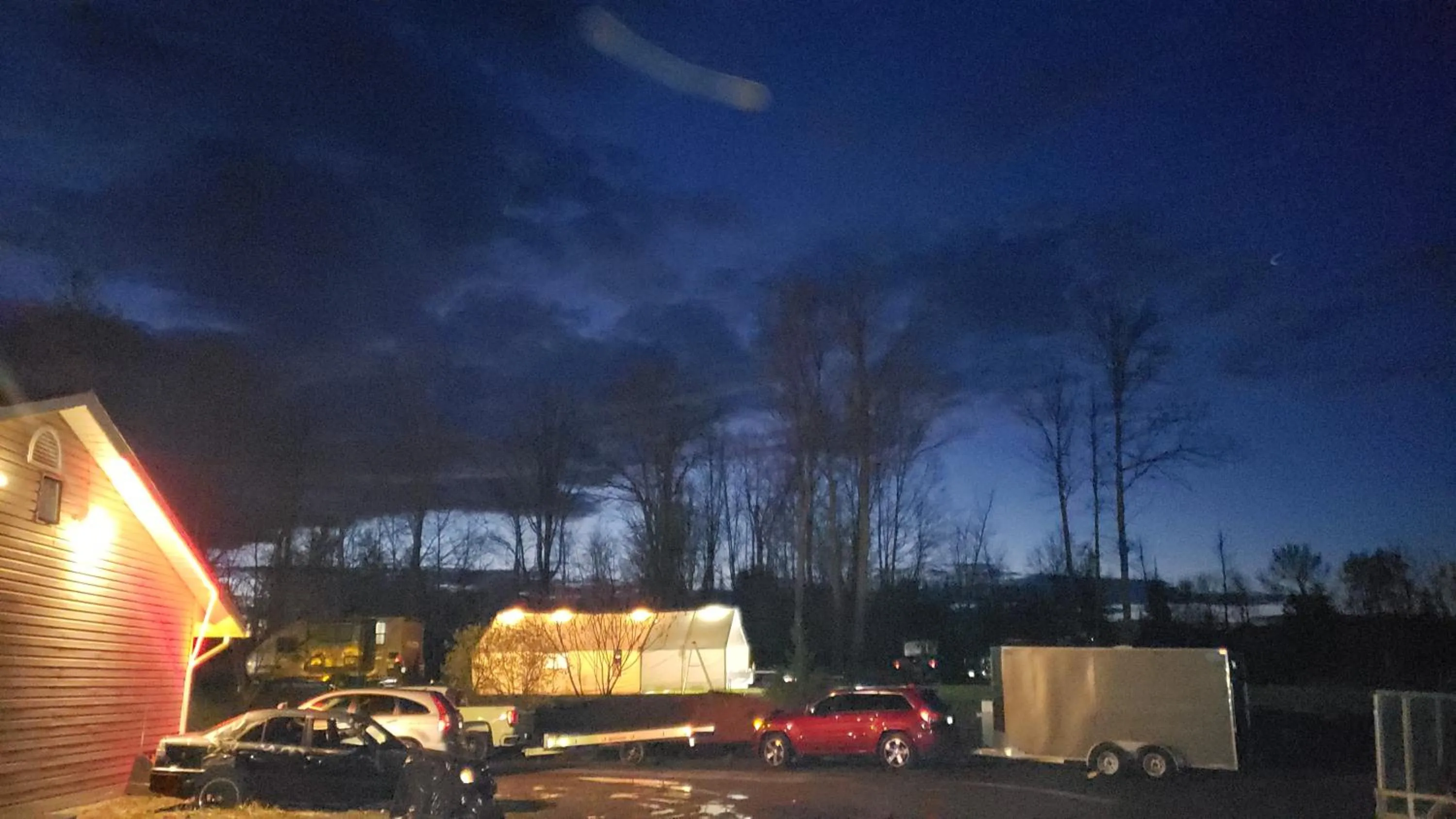 Garden view in Calabogie Motor Inn