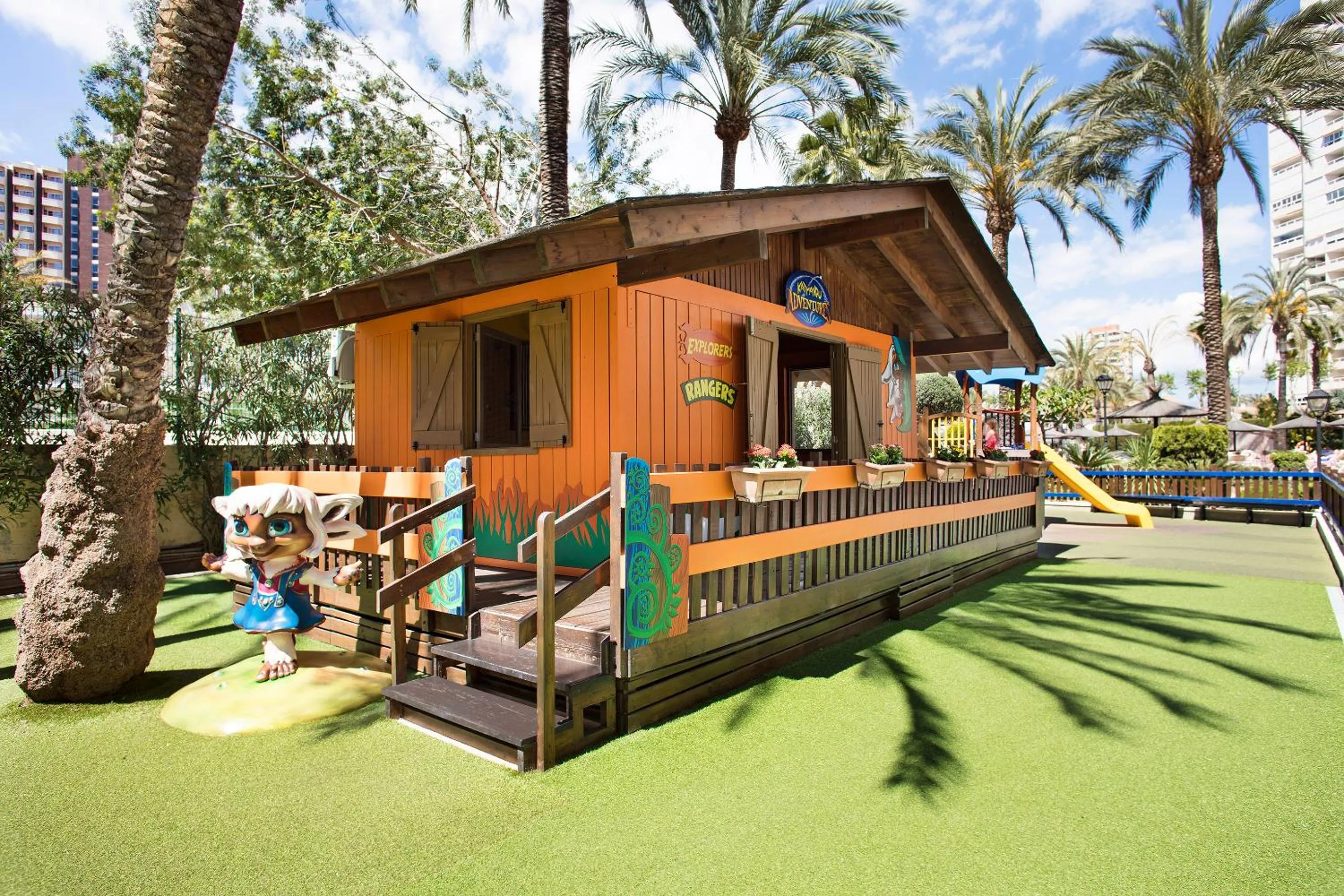 Patio in Sol Pelicanos Ocas