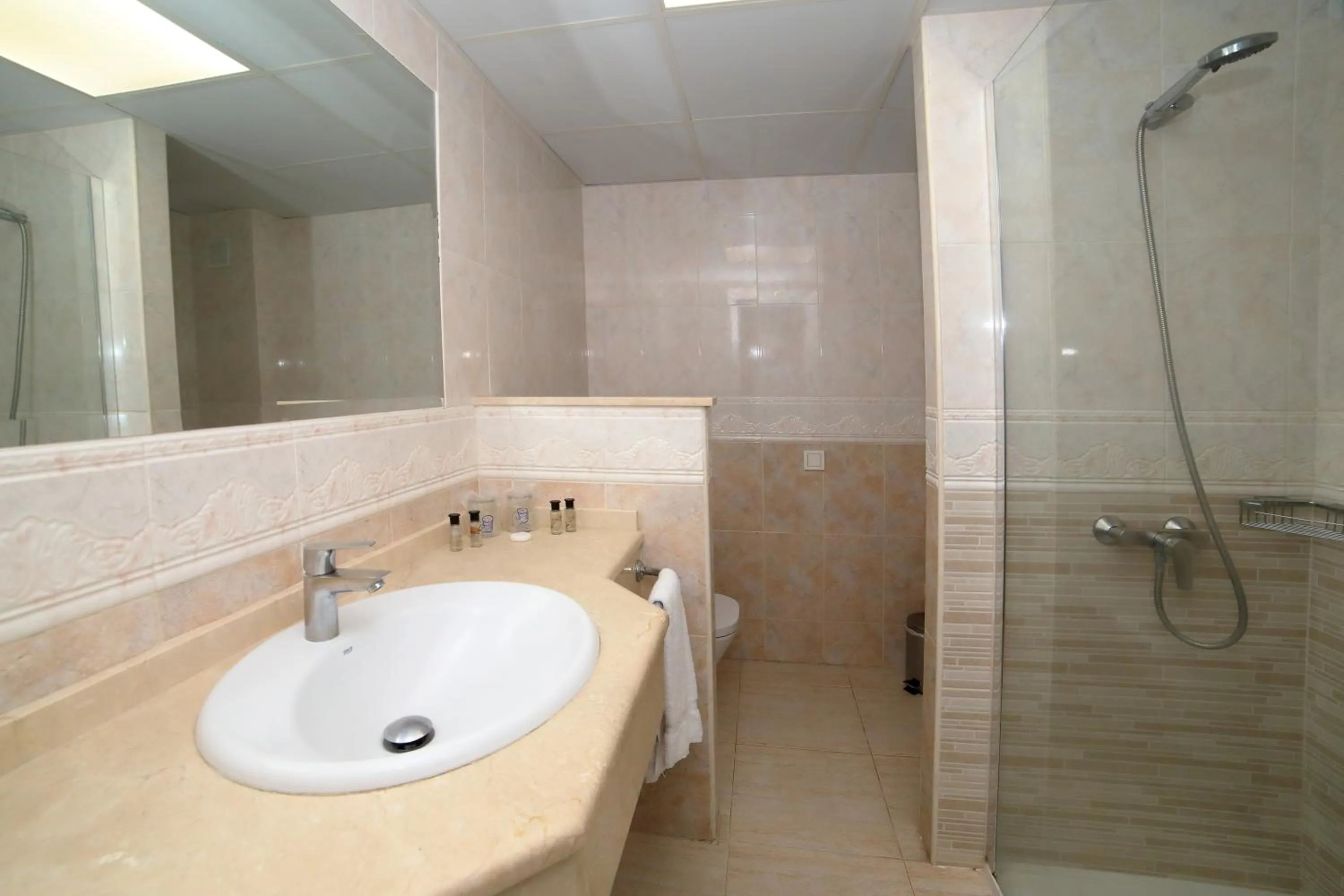 Shower in Hotel Apartamentos Pyr Fuengirola