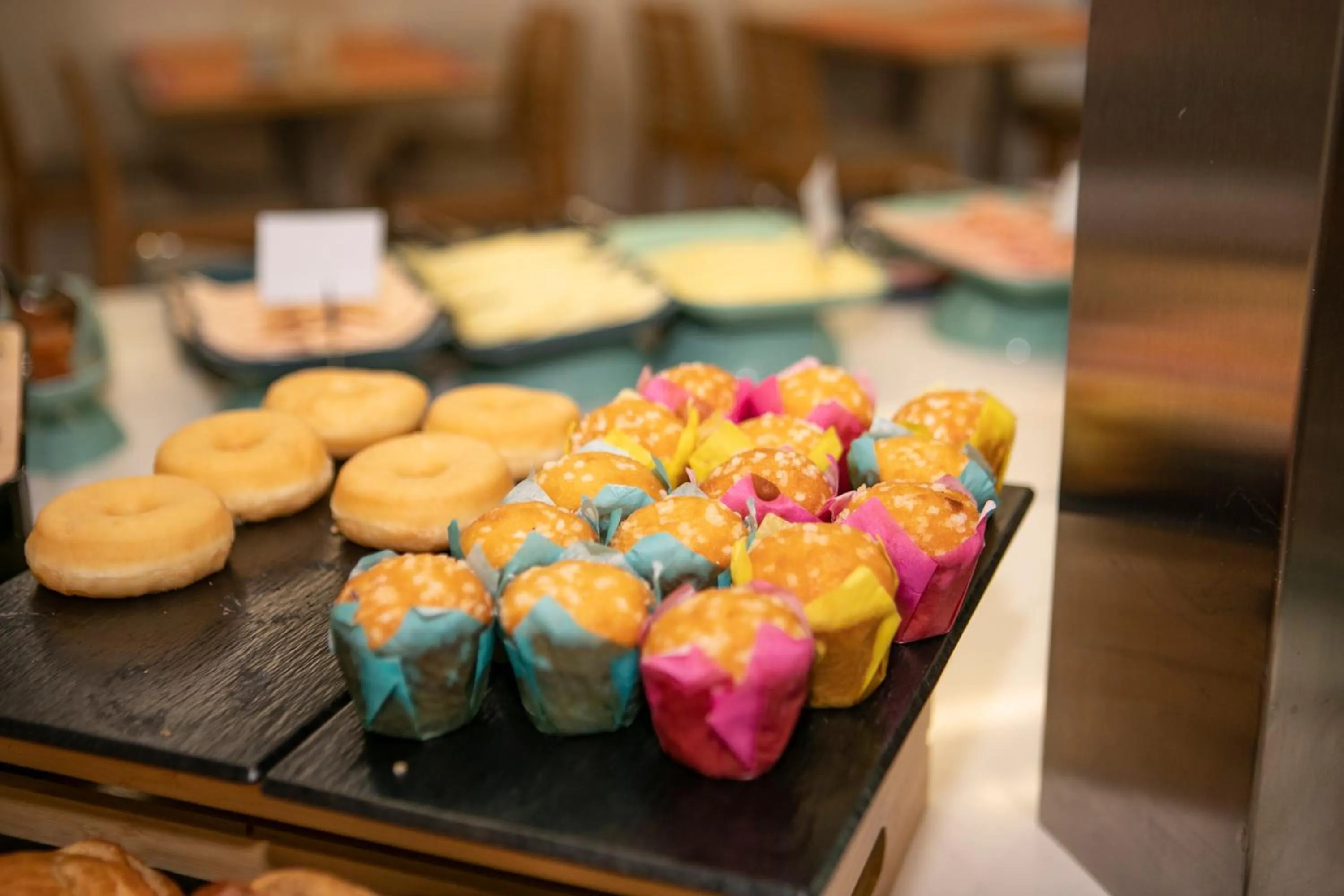 Buffet breakfast in Hotel Apartamentos Pyr Fuengirola