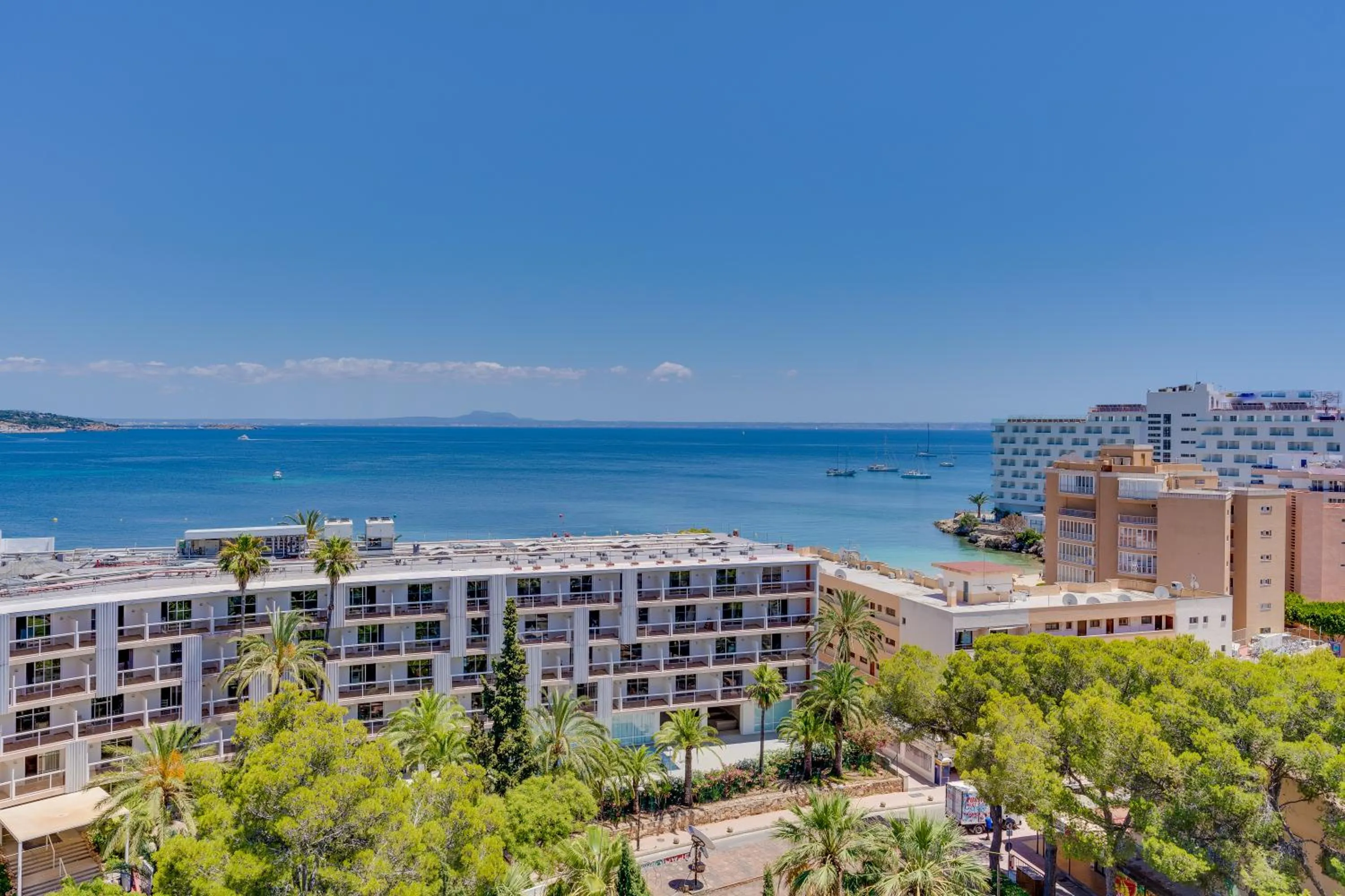 Sea view in Las Palomas Apartments Econotels
