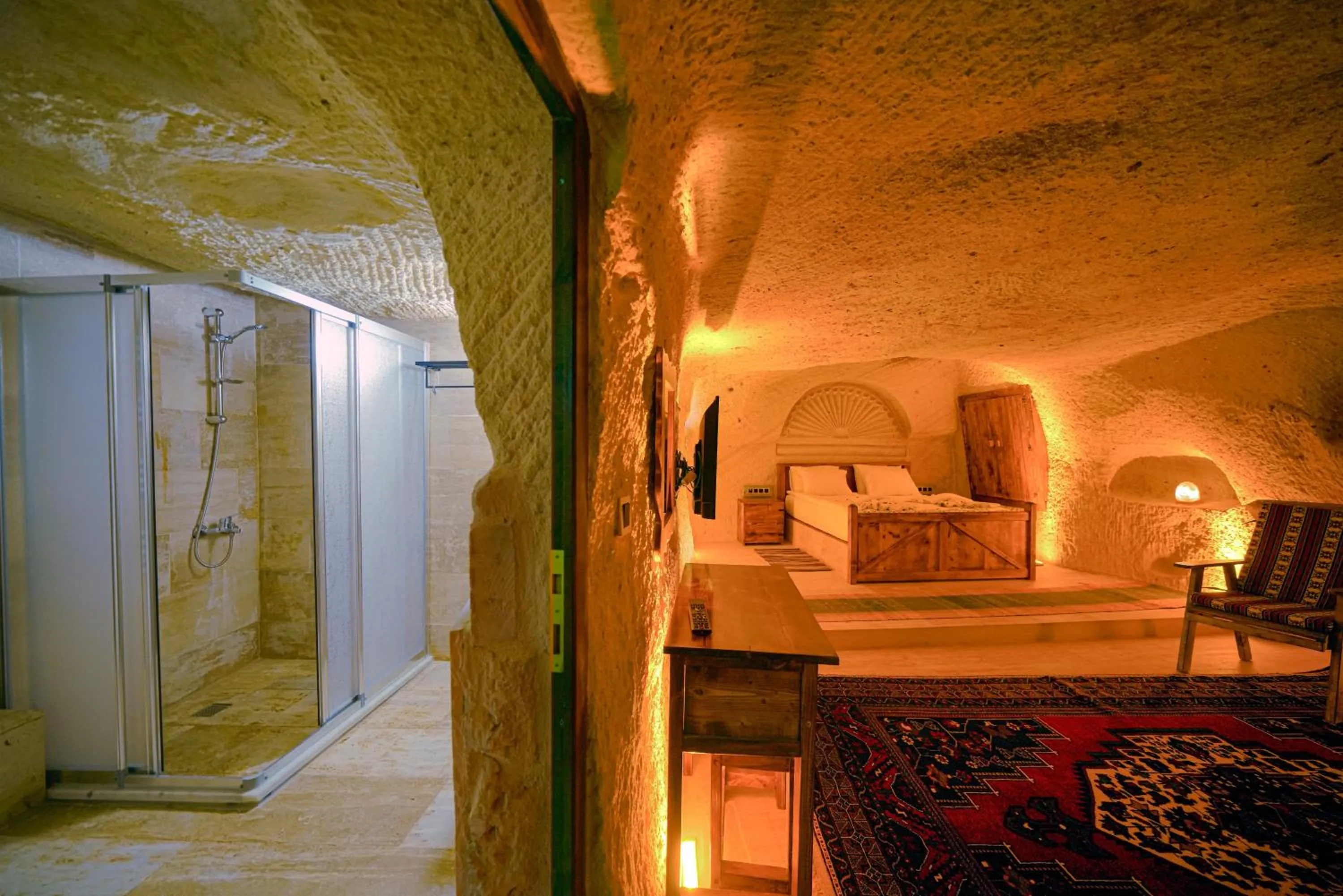 Bed in Babili Cappadocia Cave
