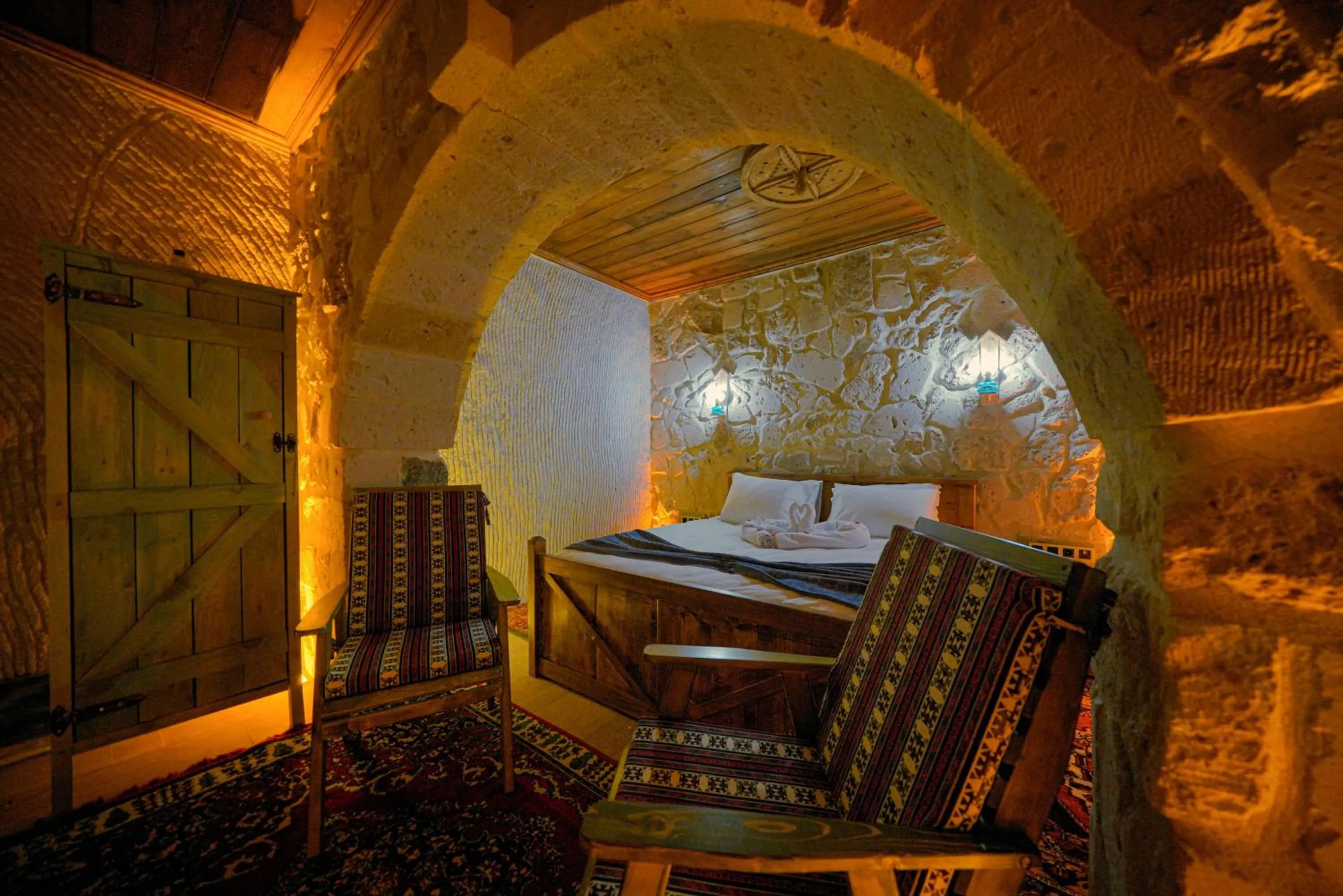 Living room in Babili Cappadocia Cave