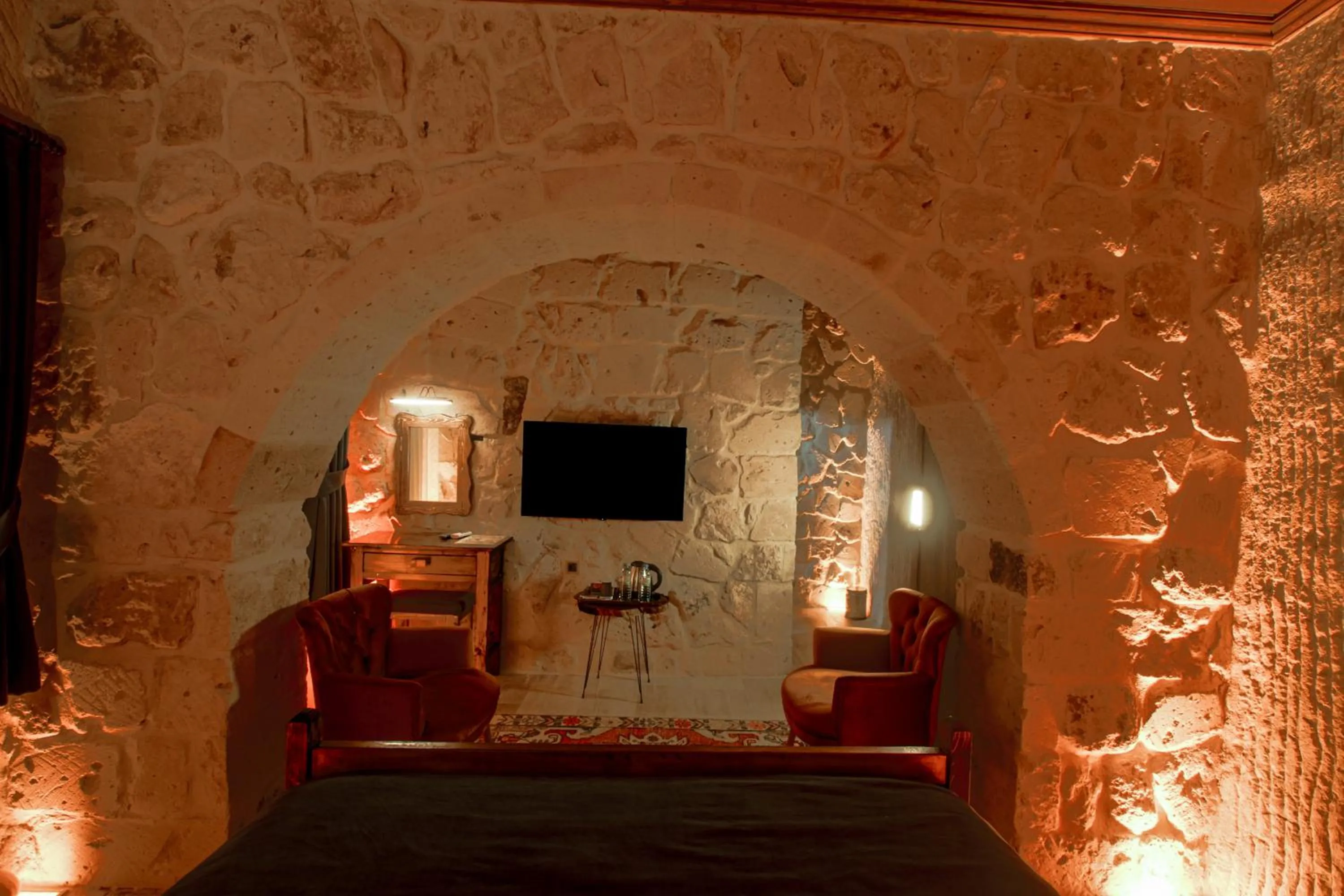 TV and multimedia in Babili Cappadocia Cave