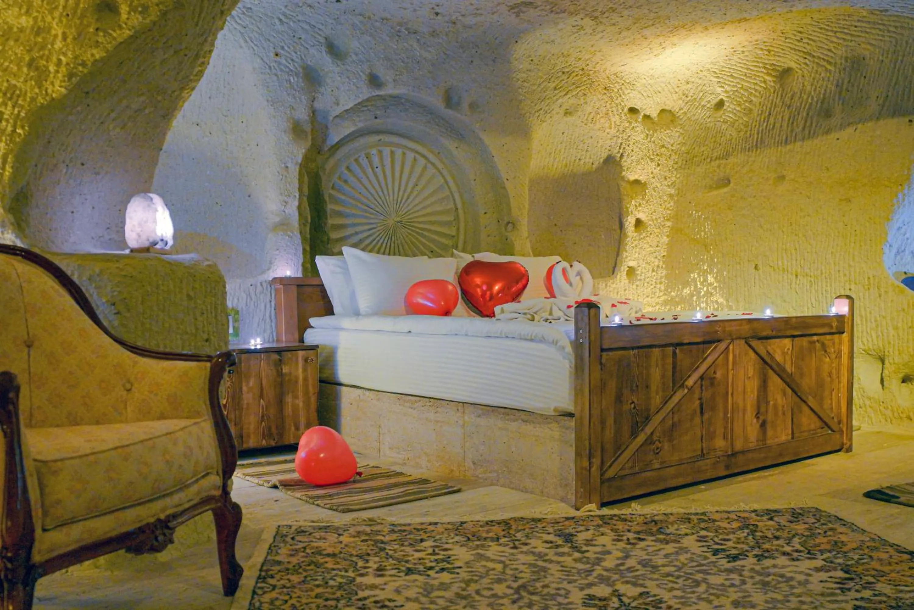 Living room in Babili Cappadocia Cave