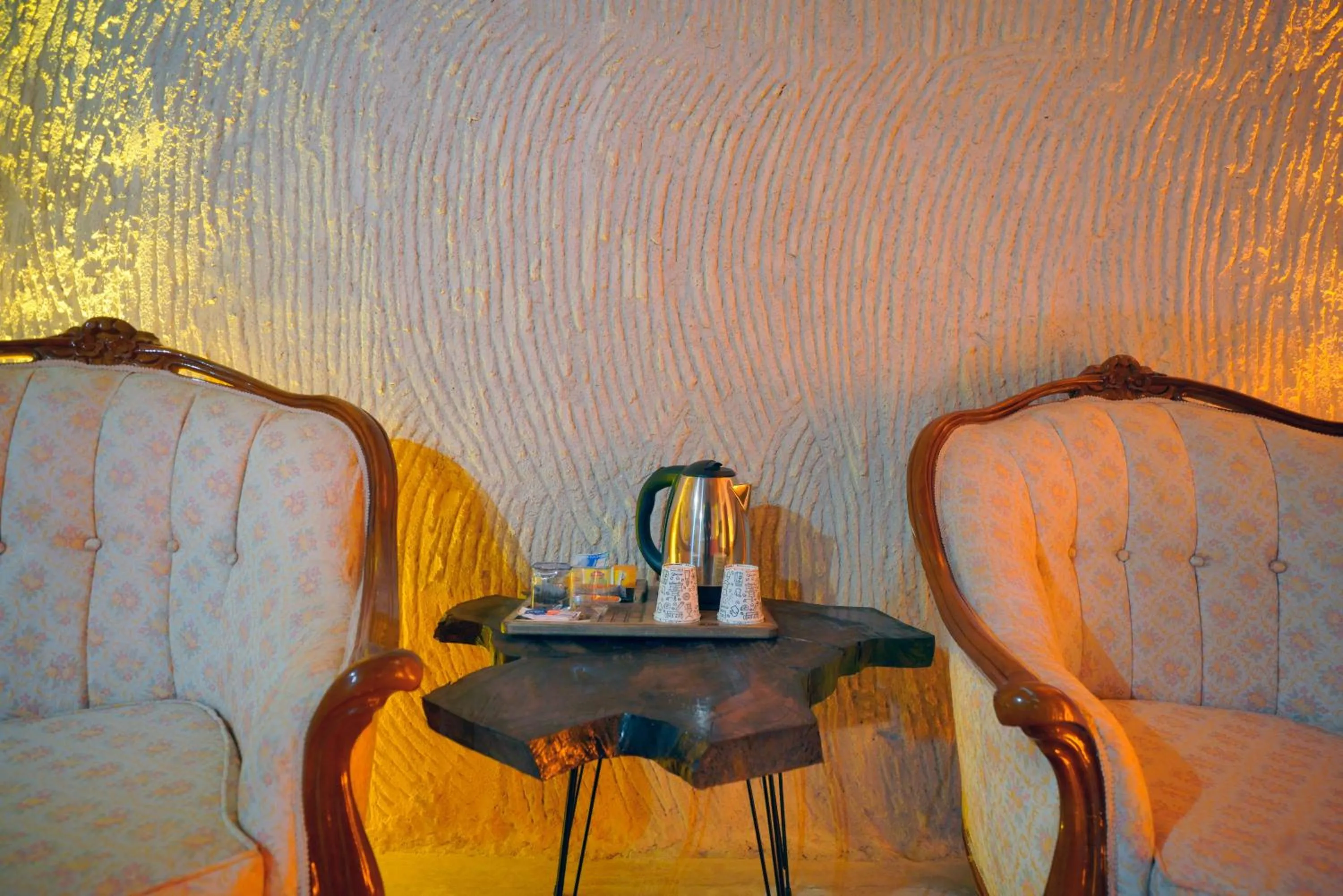 Coffee/tea facilities in Babili Cappadocia Cave