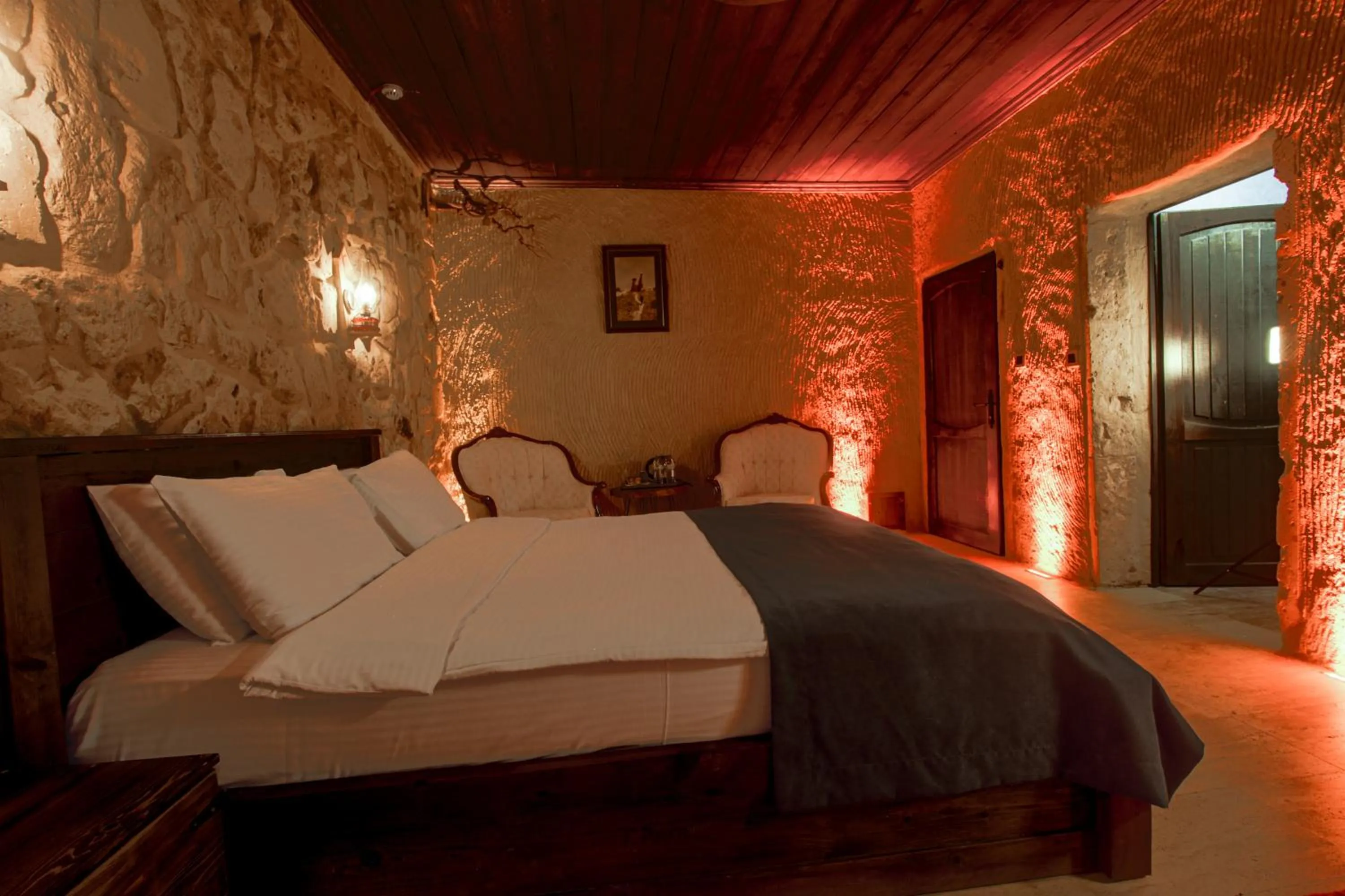 Bed in Babili Cappadocia Cave