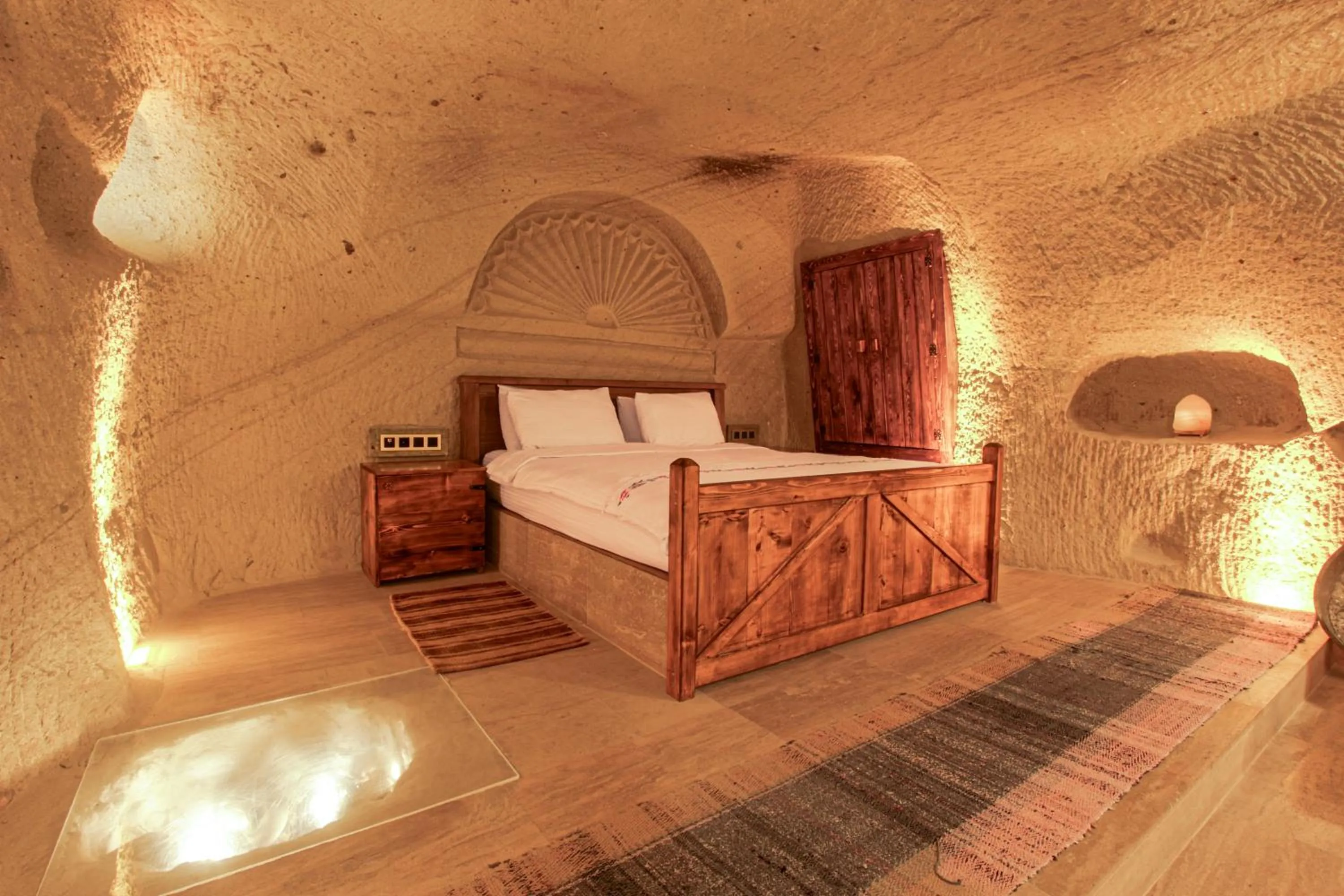 Bed in Babili Cappadocia Cave