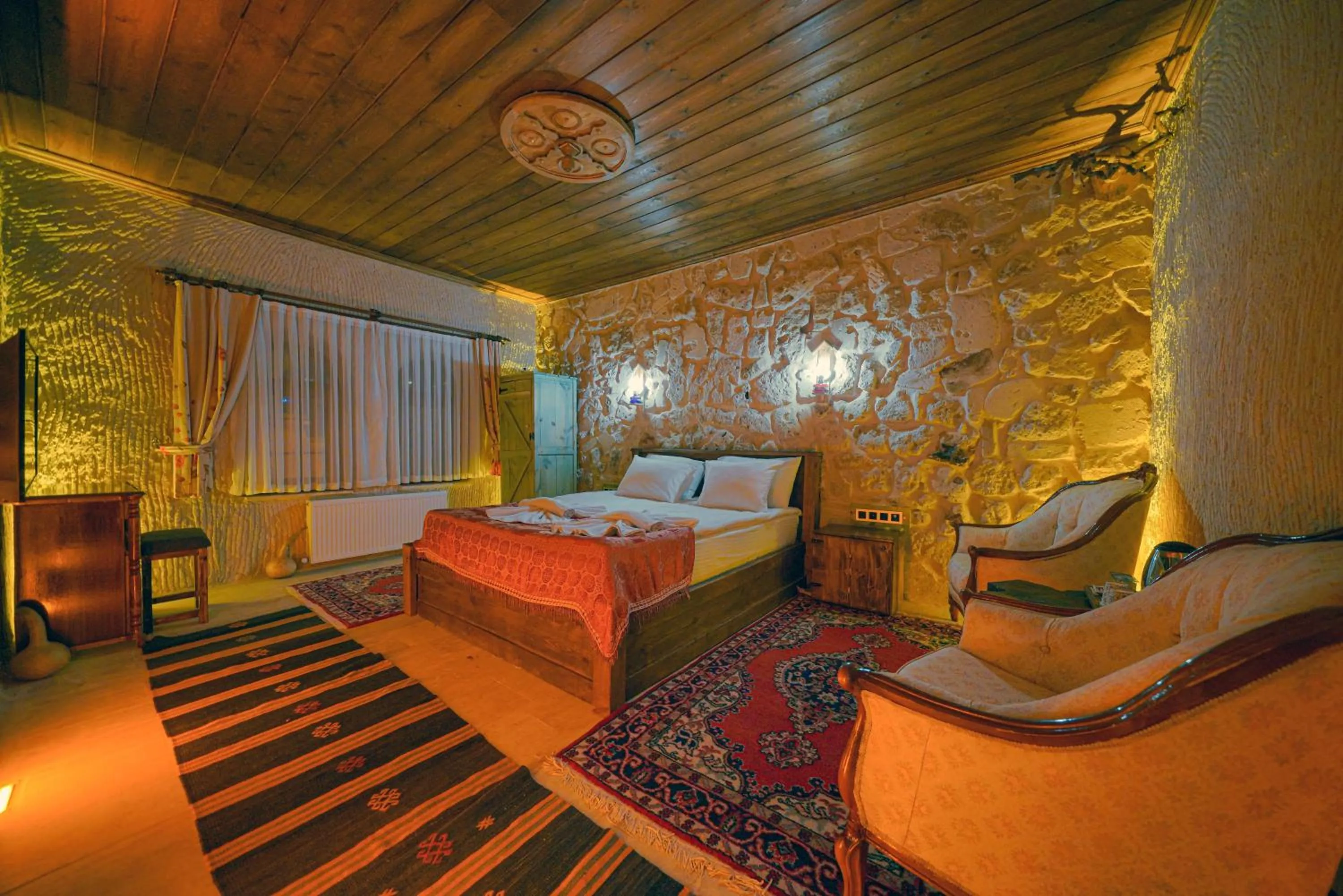 Bed in Babili Cappadocia Cave