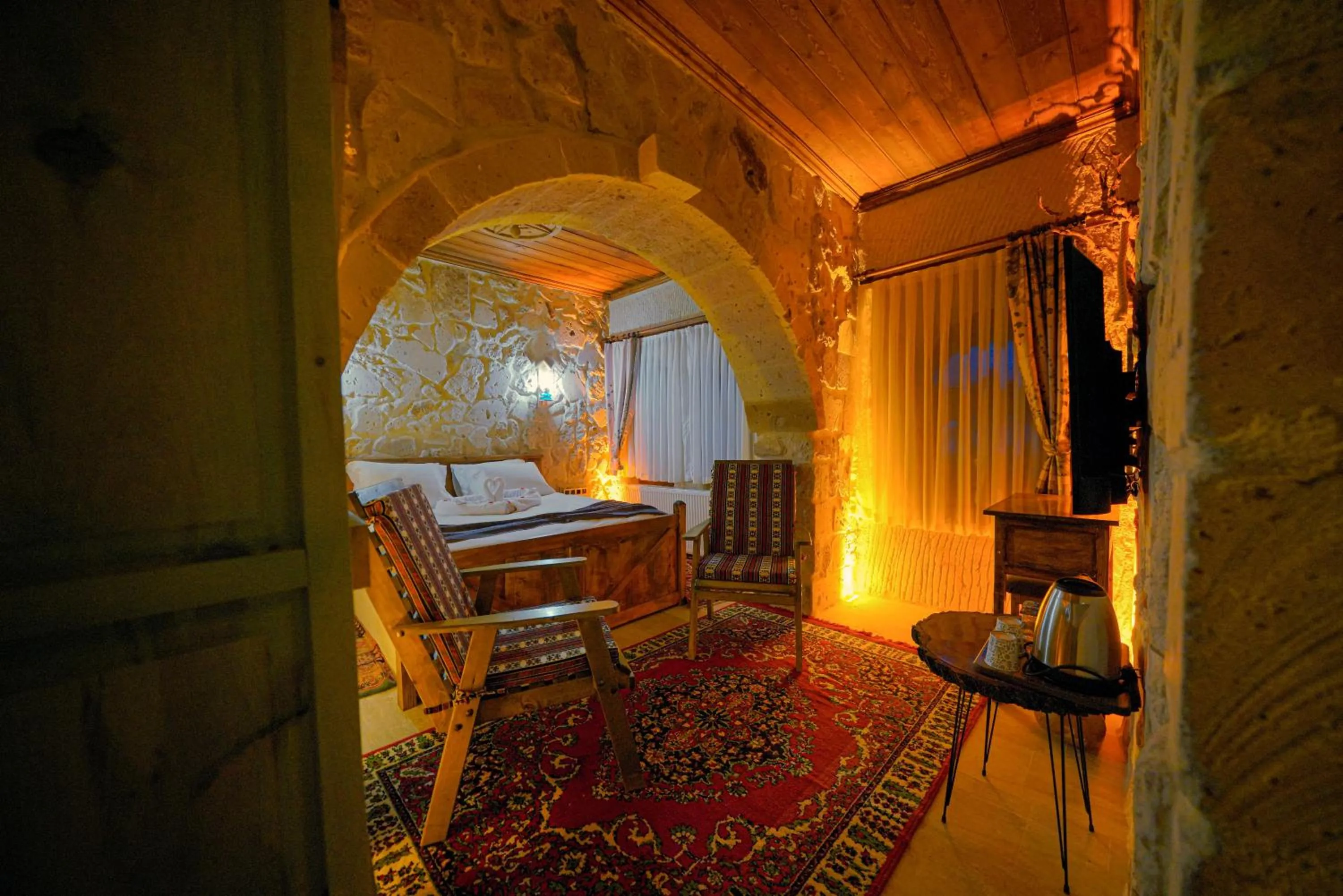 Bed in Babili Cappadocia Cave