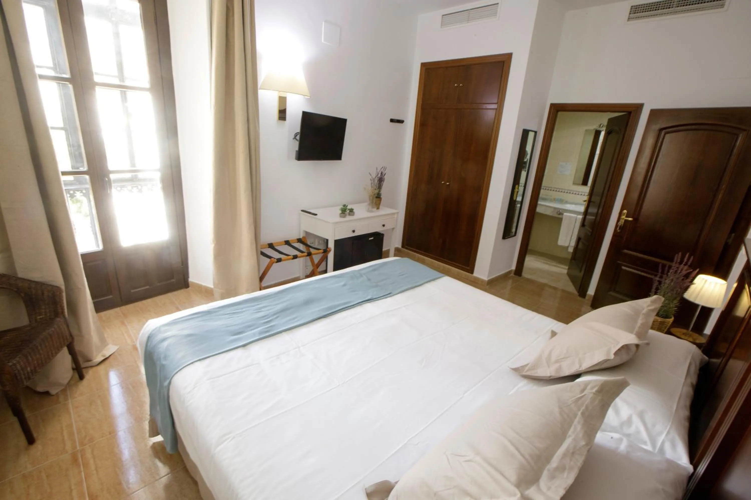 Decorative detail, Bed in Hotel San Miguel