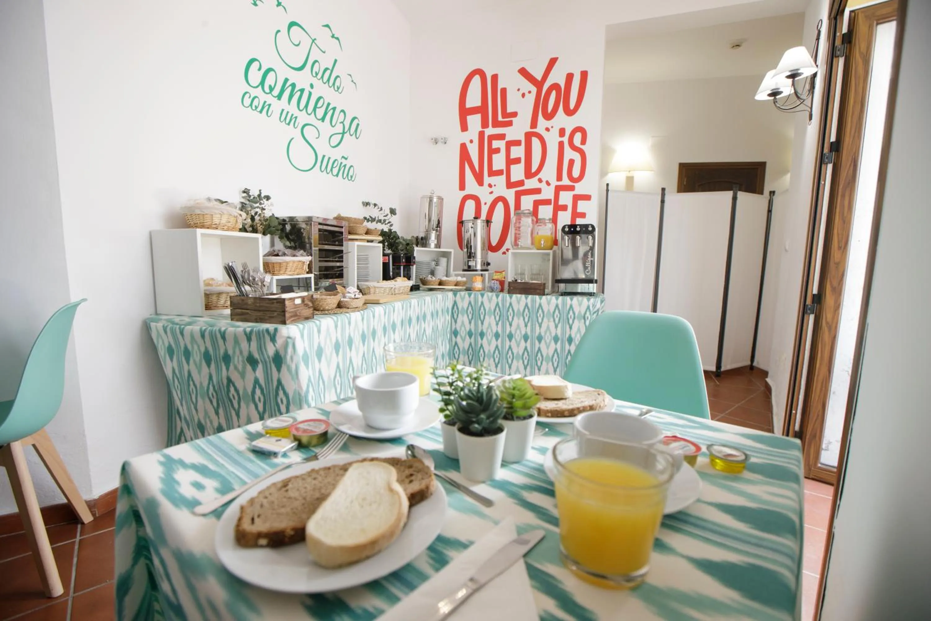 Breakfast in Hotel San Miguel