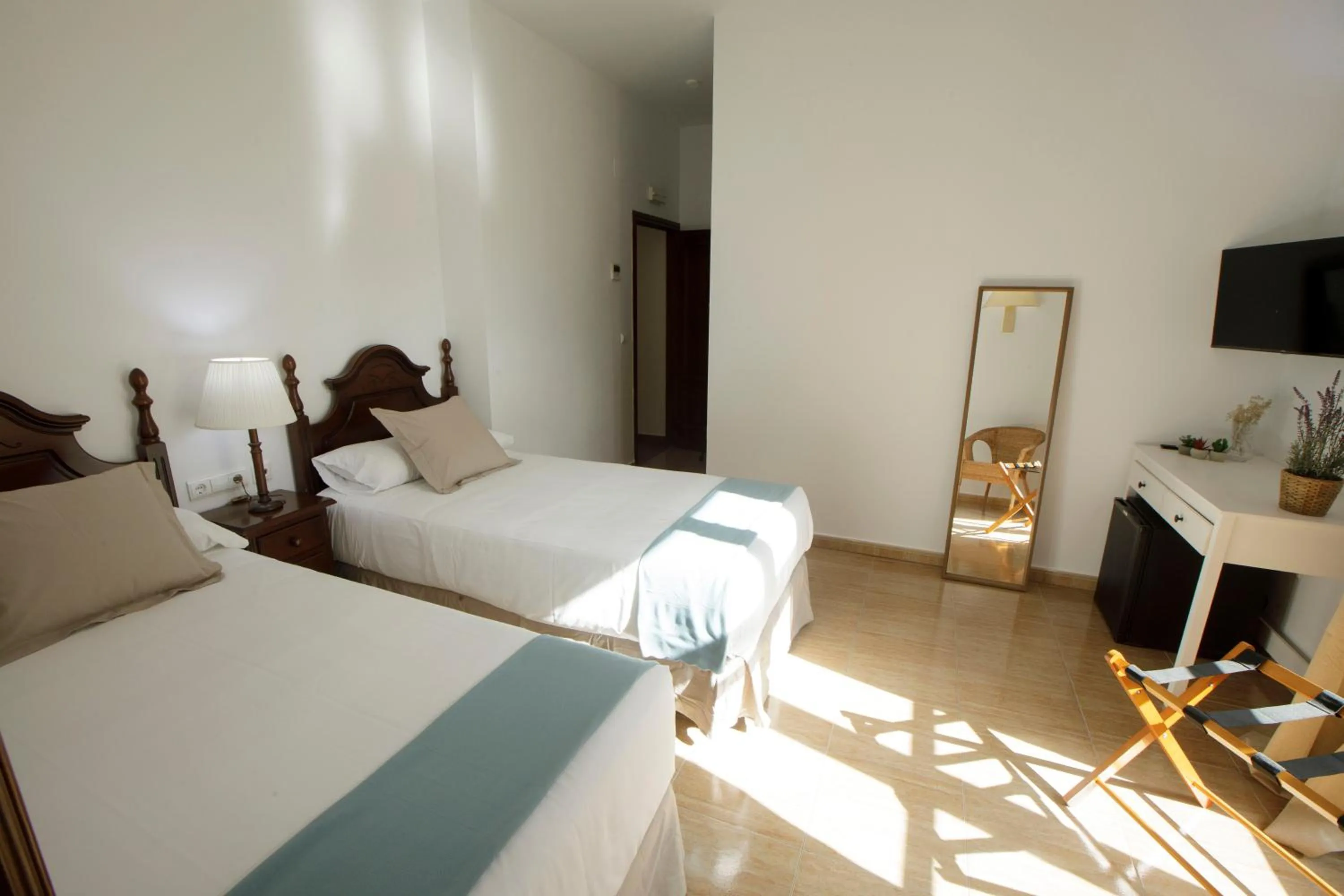 Decorative detail, Bed in Hotel San Miguel