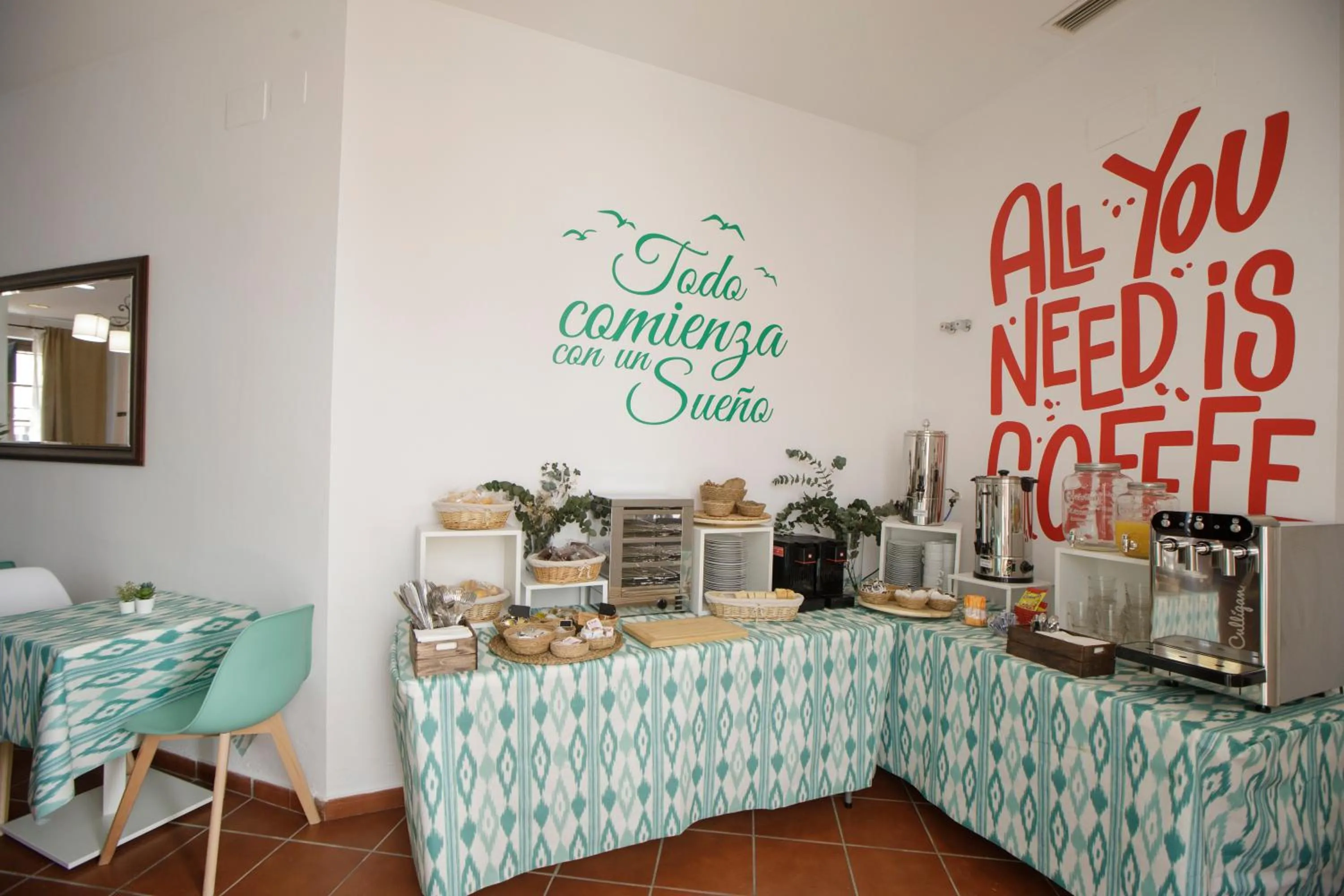 Breakfast in Hotel San Miguel