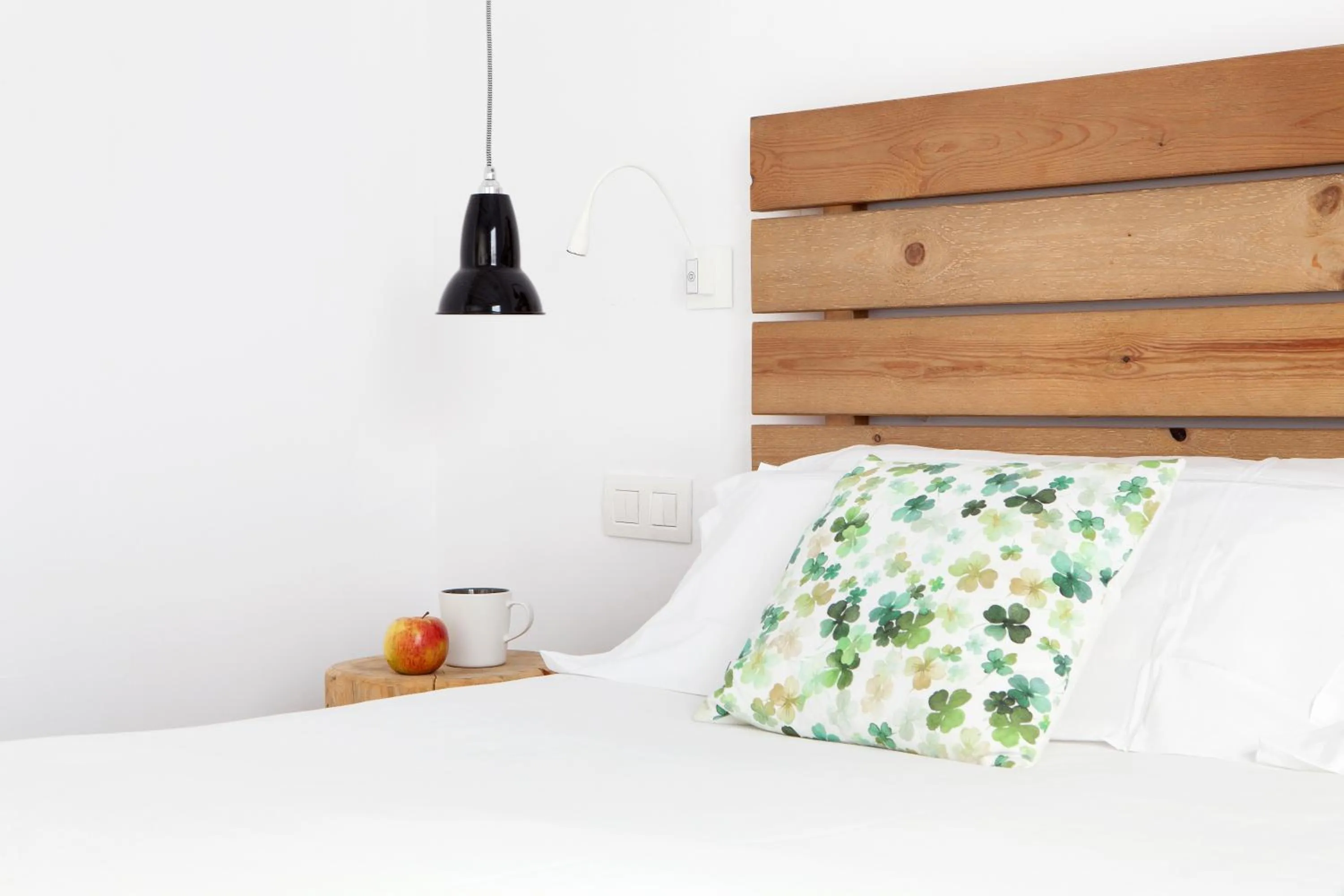 Decorative detail, Bed in Eco Boutique Hostal Grau