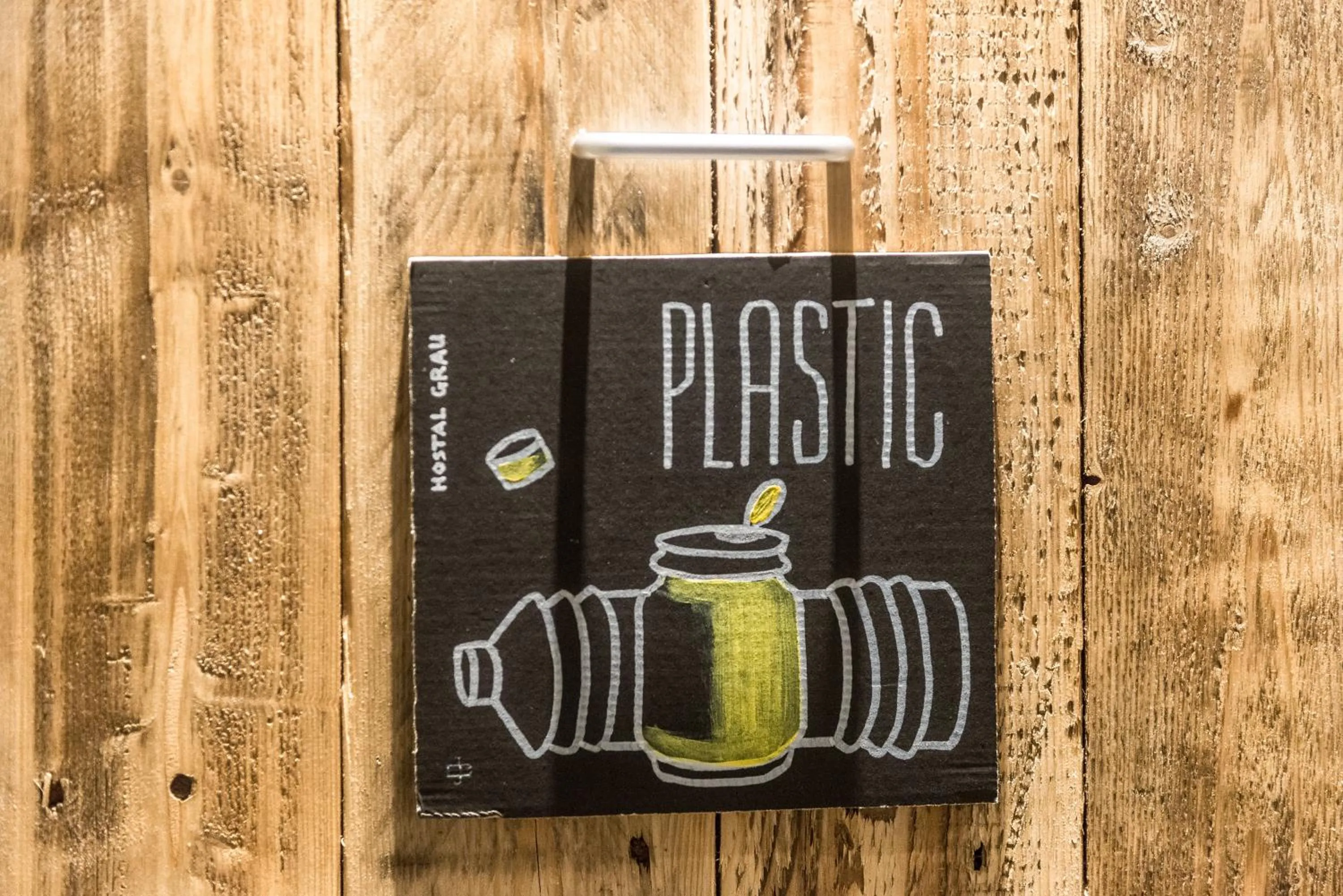 Decorative detail in Eco Boutique Hostal Grau