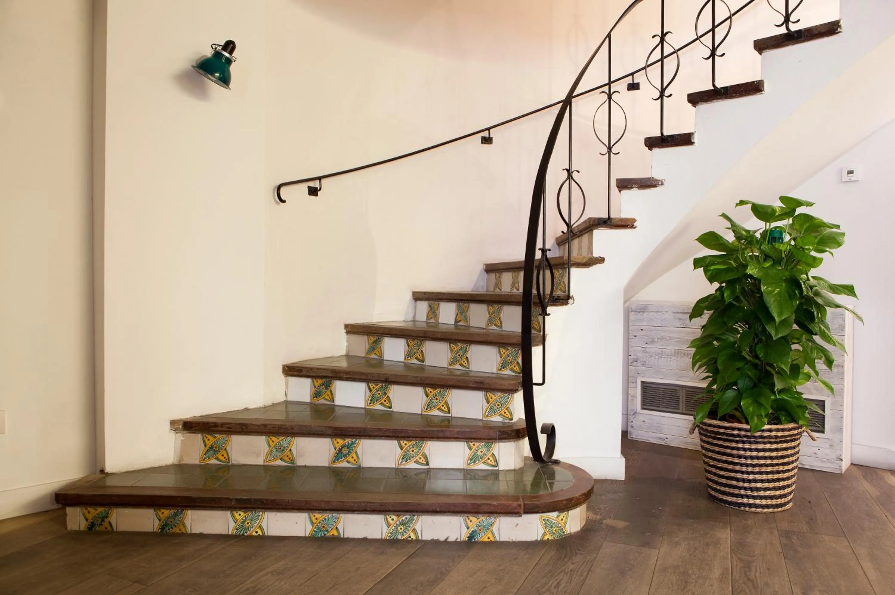 Decorative detail in Eco Boutique Hostal Grau