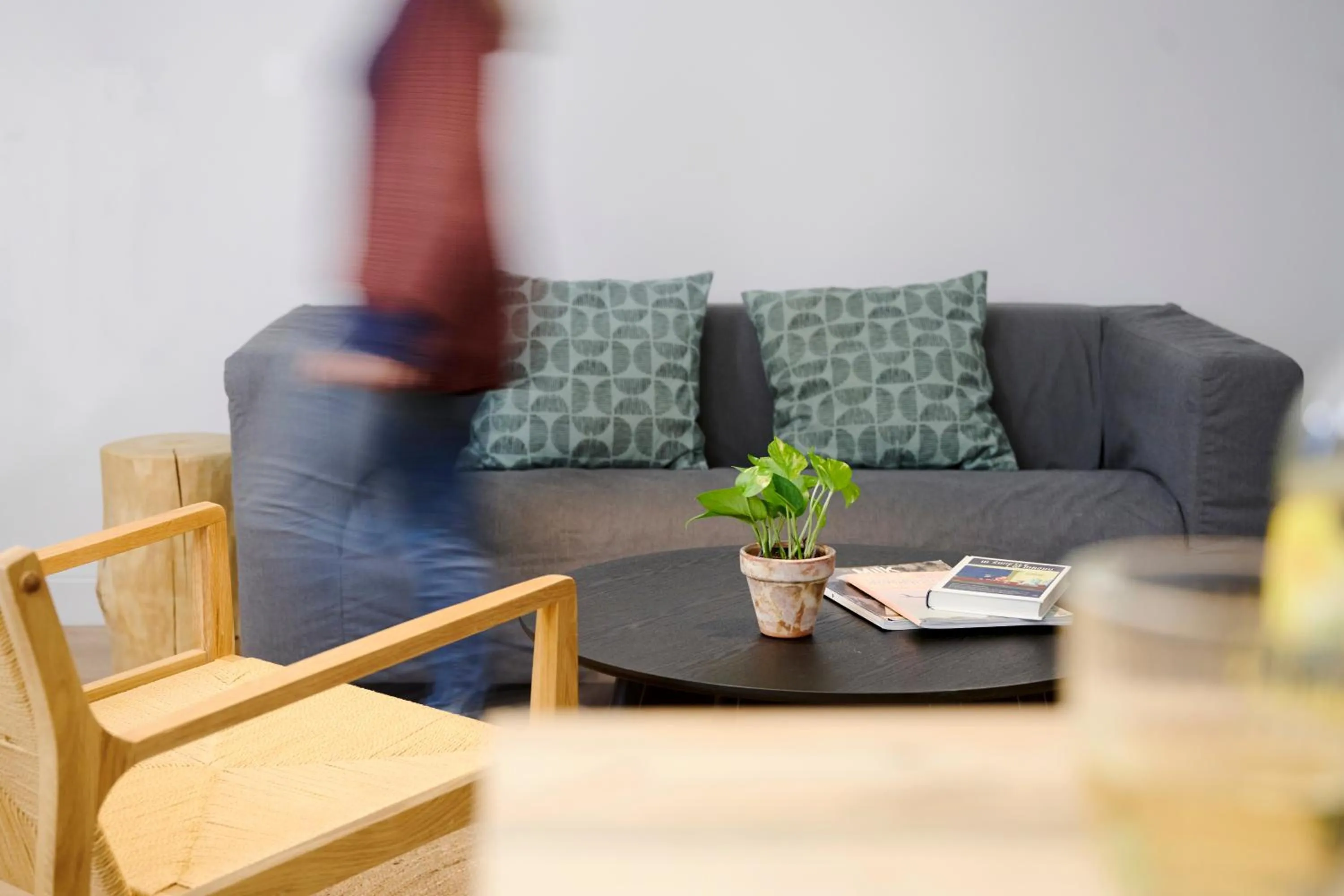 Living room in Eco Boutique Hostal Grau