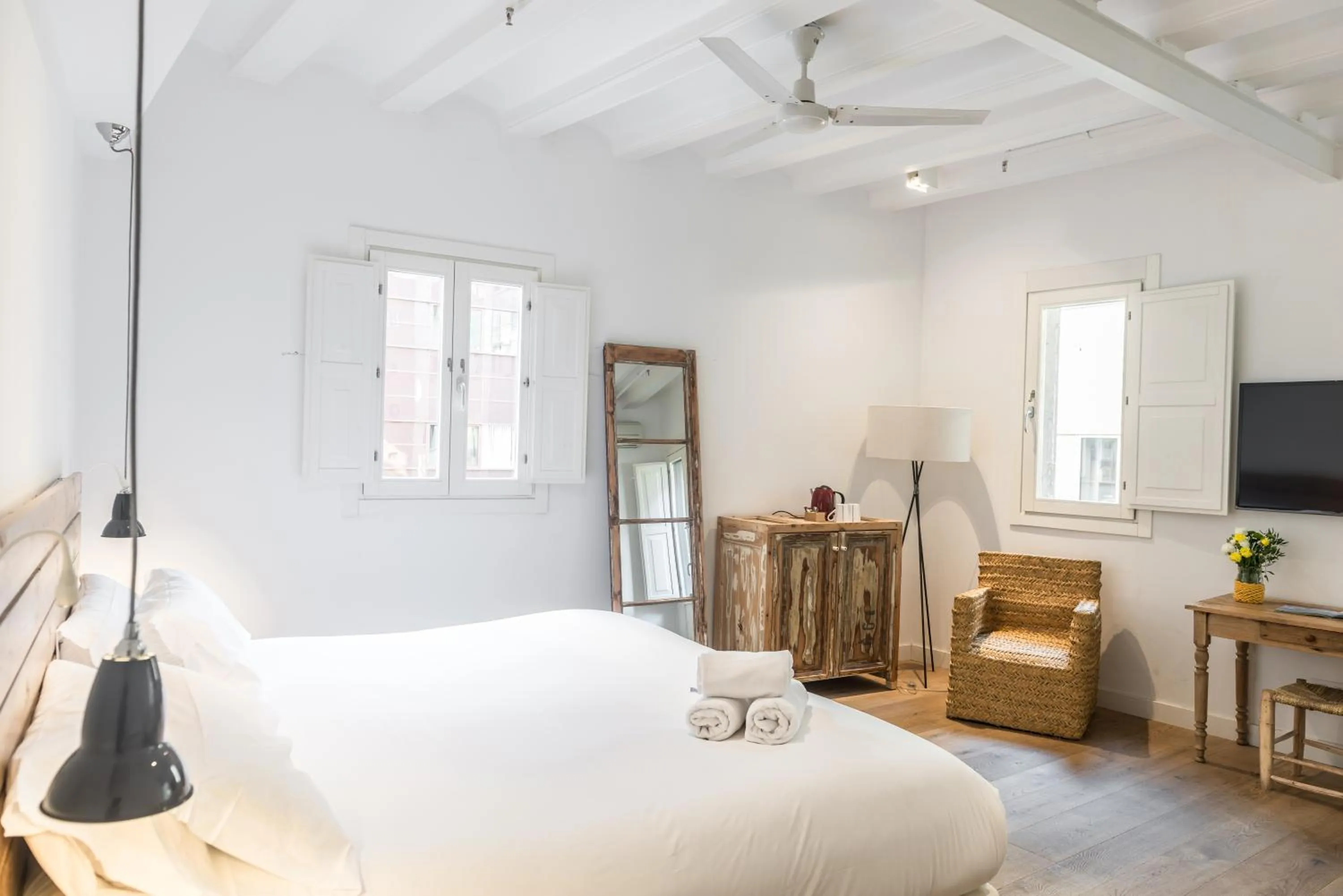 Photo of the whole room, Bed in Eco Boutique Hostal Grau