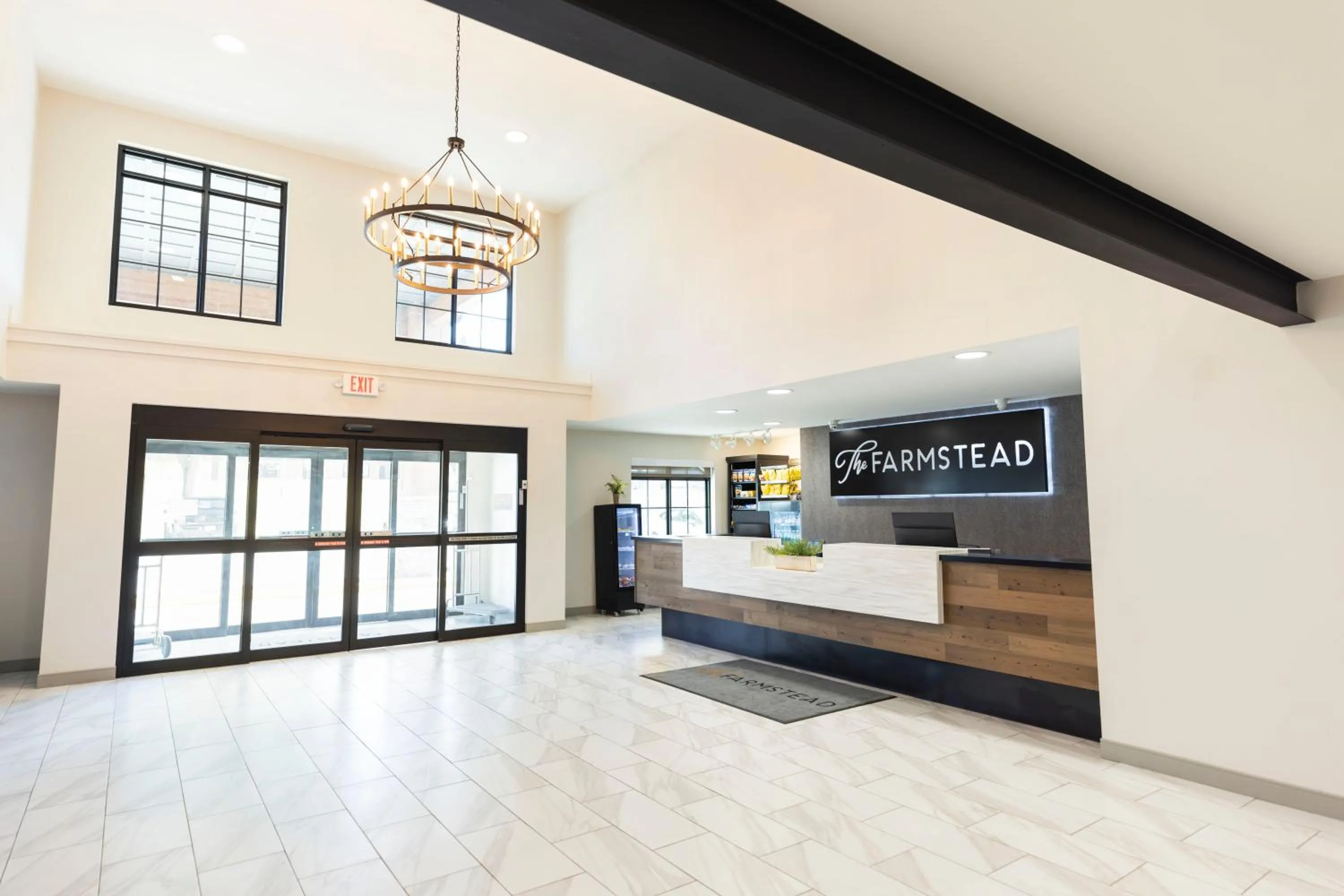 Lobby or reception in The Farmstead Hotel