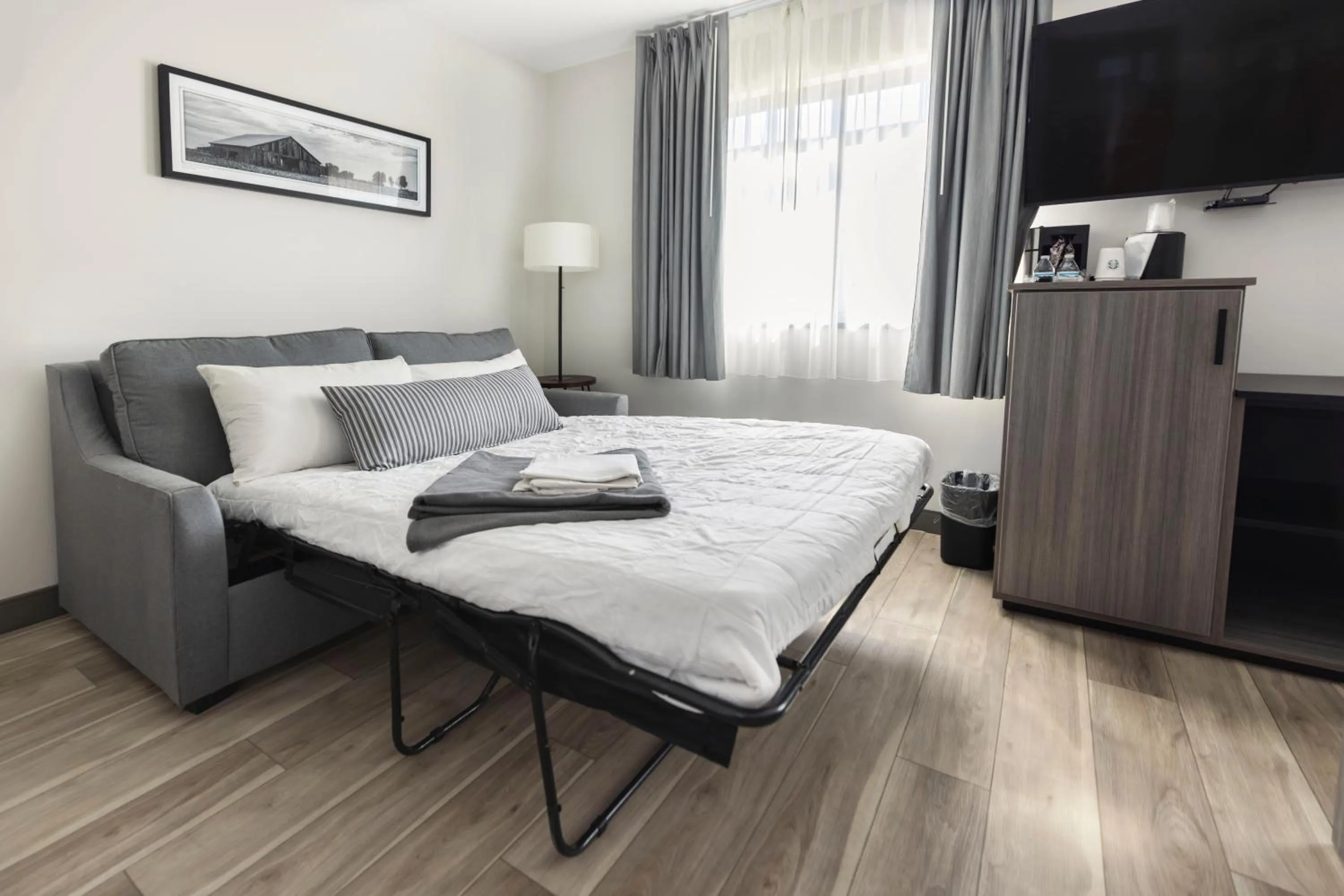 Bed in The Farmstead Hotel