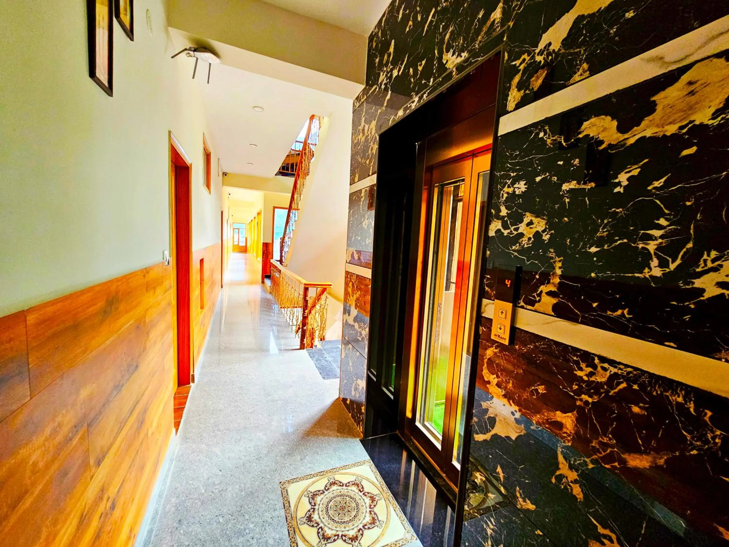 elevator in Hotel Marina Heights