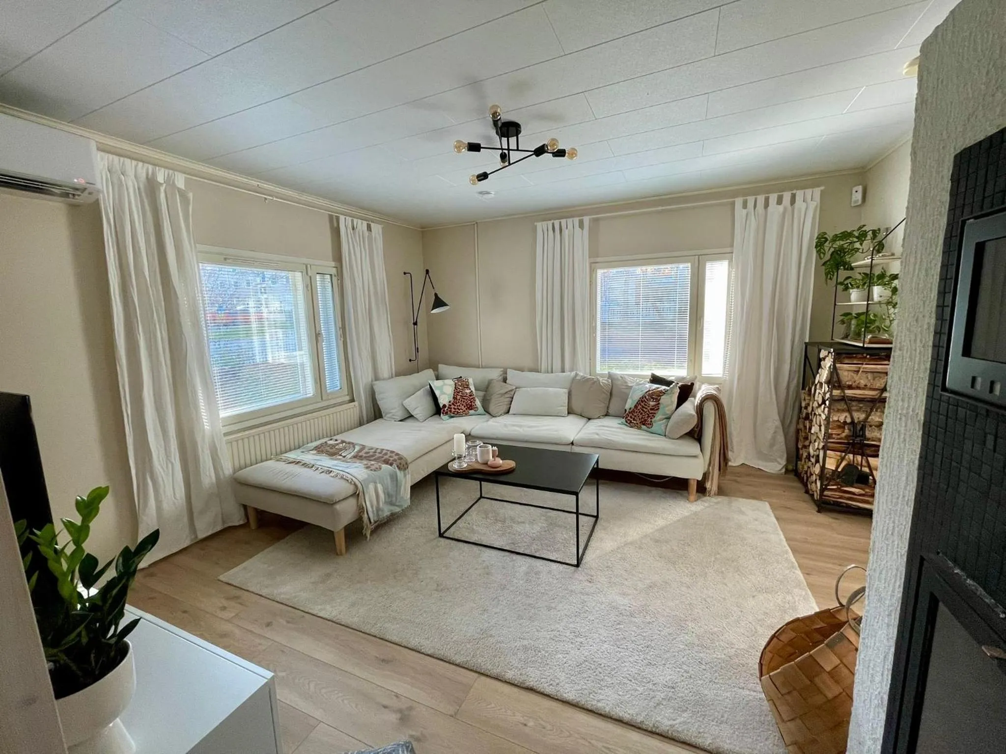 Living room in Villa Juuris