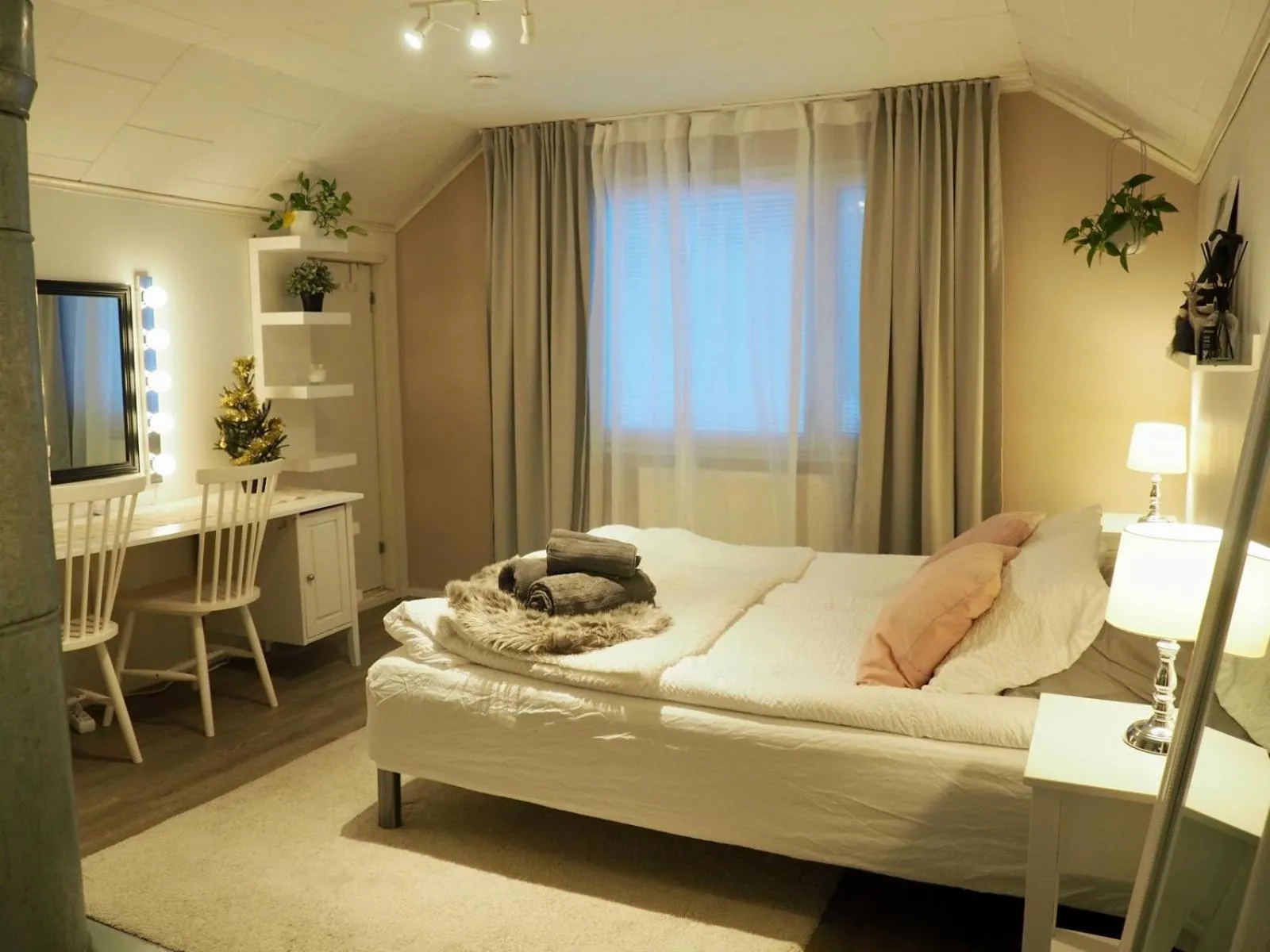 Bed in Villa Juuris