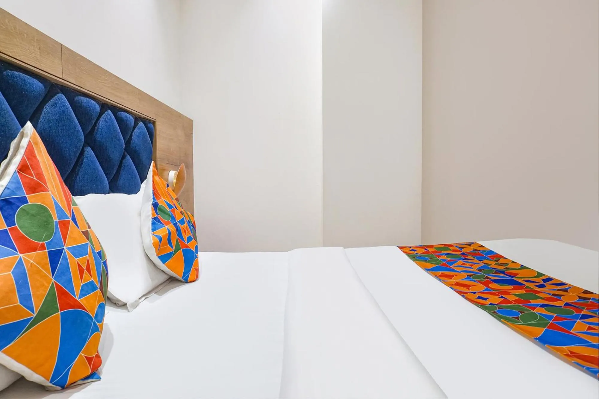 Bed in FabHotel Pancharatna Regency - Nr Medicover Hospital